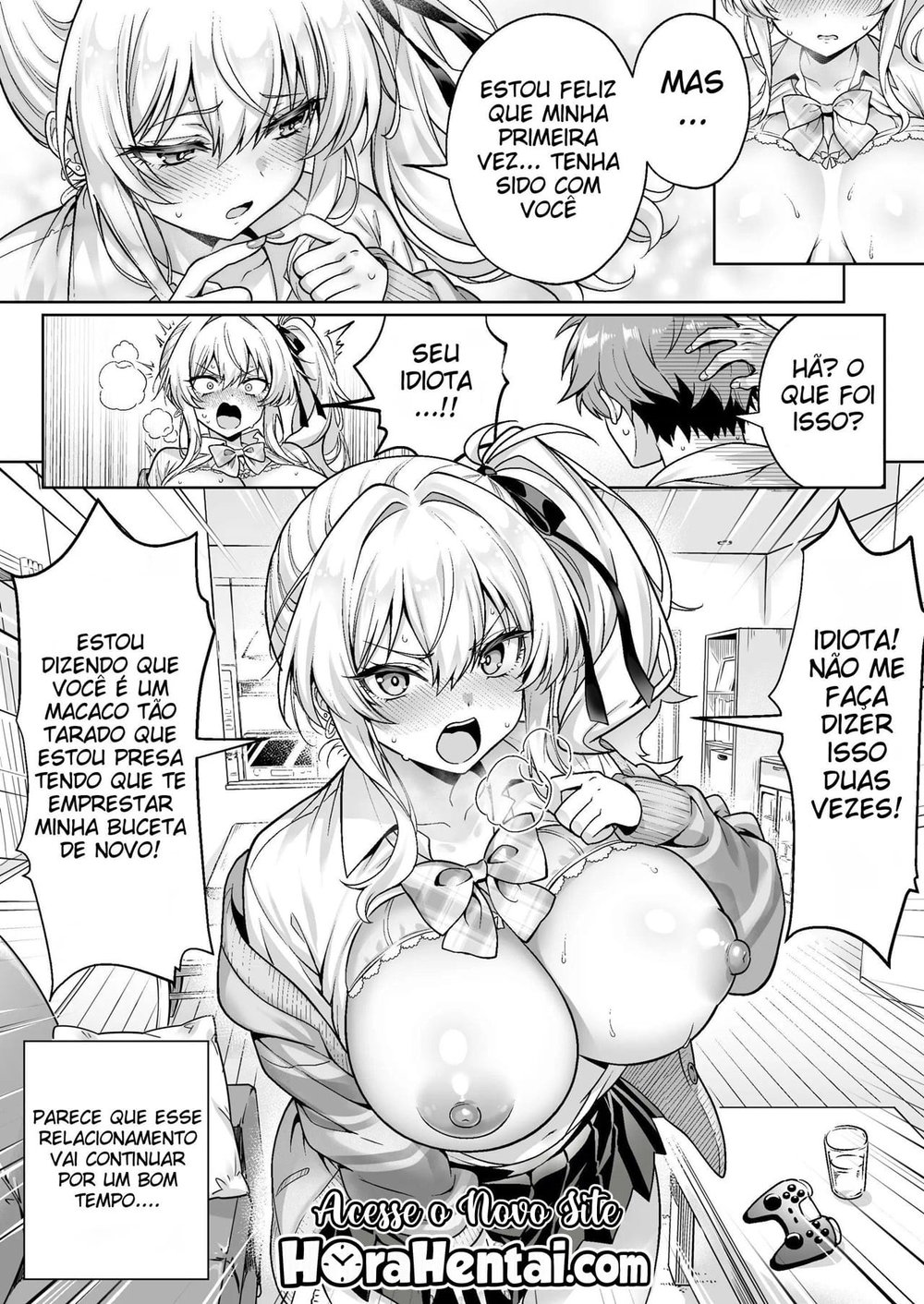A Gyaru Atrevida da Turma Era Virgem ~ A História de Como Transamos Sem Camisinha Pela Primeira Vez, Com Direito a Clímax e Ejaculação Interna ~ — Capítulo 1 A Gyaru Atrevida da Turma Era Virgem ~ A História de Como Transamos Sem Camisinha Pela Primeira Vez, Com Direito a Clímax e Ejaculação Interna ~ — Capítulo 1, página 33 | Quadrinhos Eróticos em Português