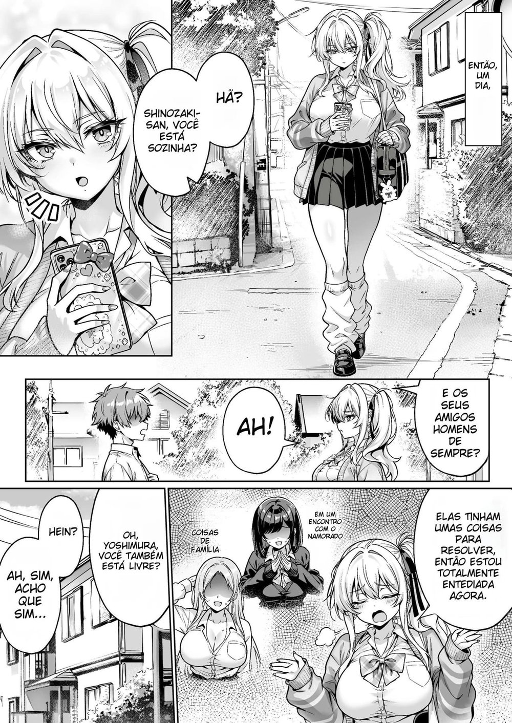A Gyaru Atrevida da Turma Era Virgem ~ A História de Como Transamos Sem Camisinha Pela Primeira Vez, Com Direito a Clímax e Ejaculação Interna ~ — Capítulo 1 A Gyaru Atrevida da Turma Era Virgem ~ A História de Como Transamos Sem Camisinha Pela Primeira Vez, Com Direito a Clímax e Ejaculação Interna ~ — Capítulo 1, página 5 | Quadrinhos Eróticos em Português