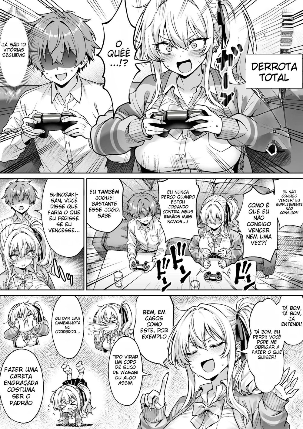 A Gyaru Atrevida da Turma Era Virgem ~ A História de Como Transamos Sem Camisinha Pela Primeira Vez, Com Direito a Clímax e Ejaculação Interna ~ — Capítulo 1 A Gyaru Atrevida da Turma Era Virgem ~ A História de Como Transamos Sem Camisinha Pela Primeira Vez, Com Direito a Clímax e Ejaculação Interna ~ — Capítulo 1, página 8 | Quadrinhos Eróticos em Português