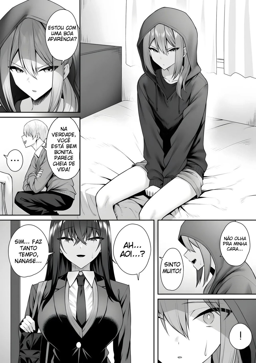 A Gyaru e Eu Trocamos de Sexo ~ Minha Versão Fêmea e o Novato — Capítulo 1, página 26 | Quadrinhos Eróticos em Português