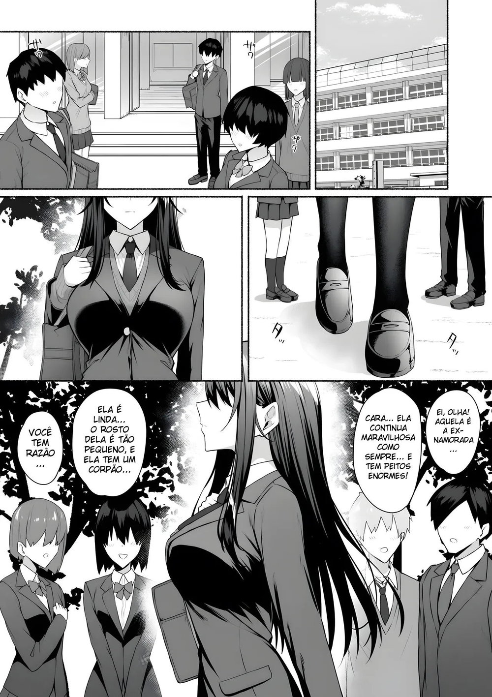 A Gyaru e Eu Trocamos de Sexo ~ Minha Versão Fêmea e o Novato — Capítulo 1, página 3 | Quadrinhos Eróticos em Português