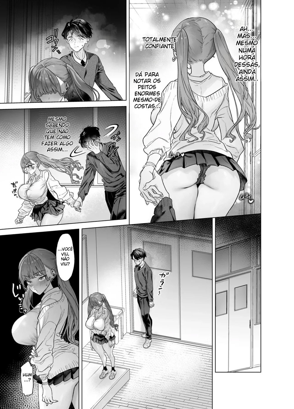 A Gyaru Marrenta Que Não Resiste a um Pau Grande e o Otaku Dotado — Capítulo 1, página 16 | Quadrinhos Eróticos em Português