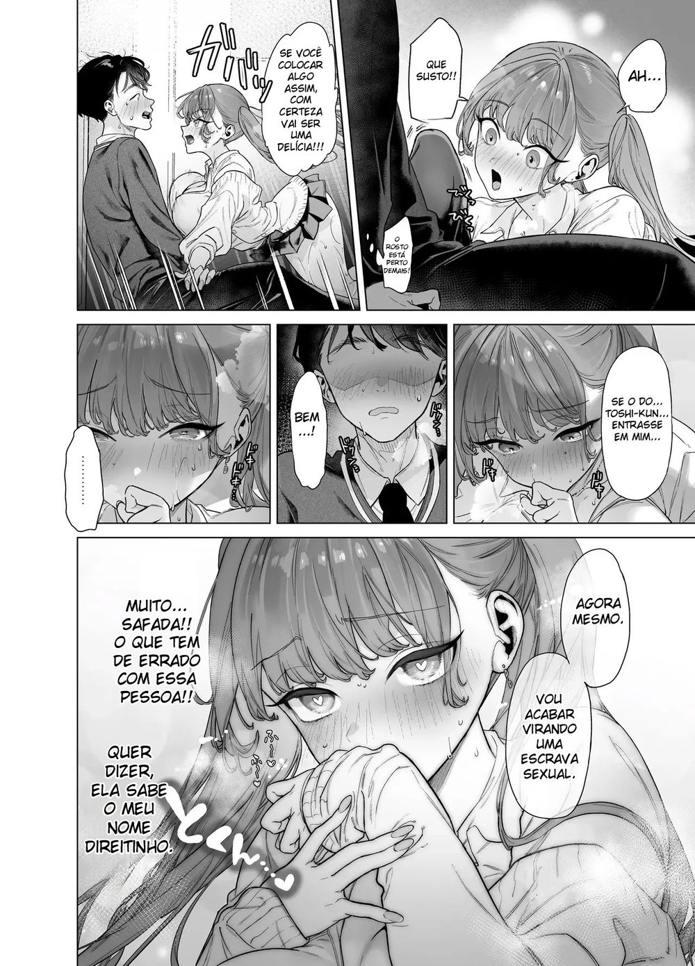 A Gyaru Marrenta Que Não Resiste a um Pau Grande e o Otaku Dotado — Capítulo 1, página 21 | Quadrinhos Eróticos em Português