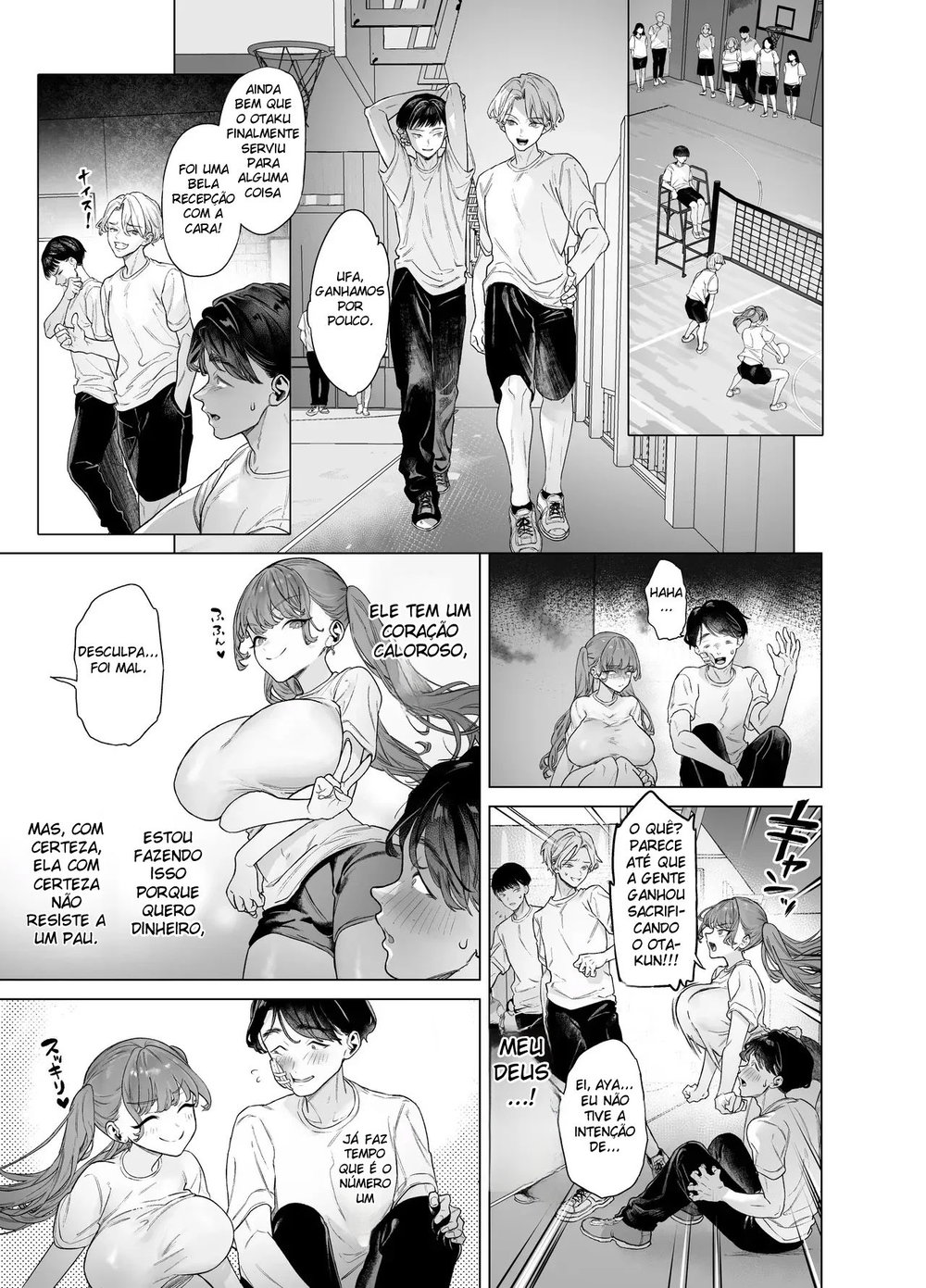 A Gyaru Marrenta Que Não Resiste a um Pau Grande e o Otaku Dotado — Capítulo 1, página 22 | Quadrinhos Eróticos em Português