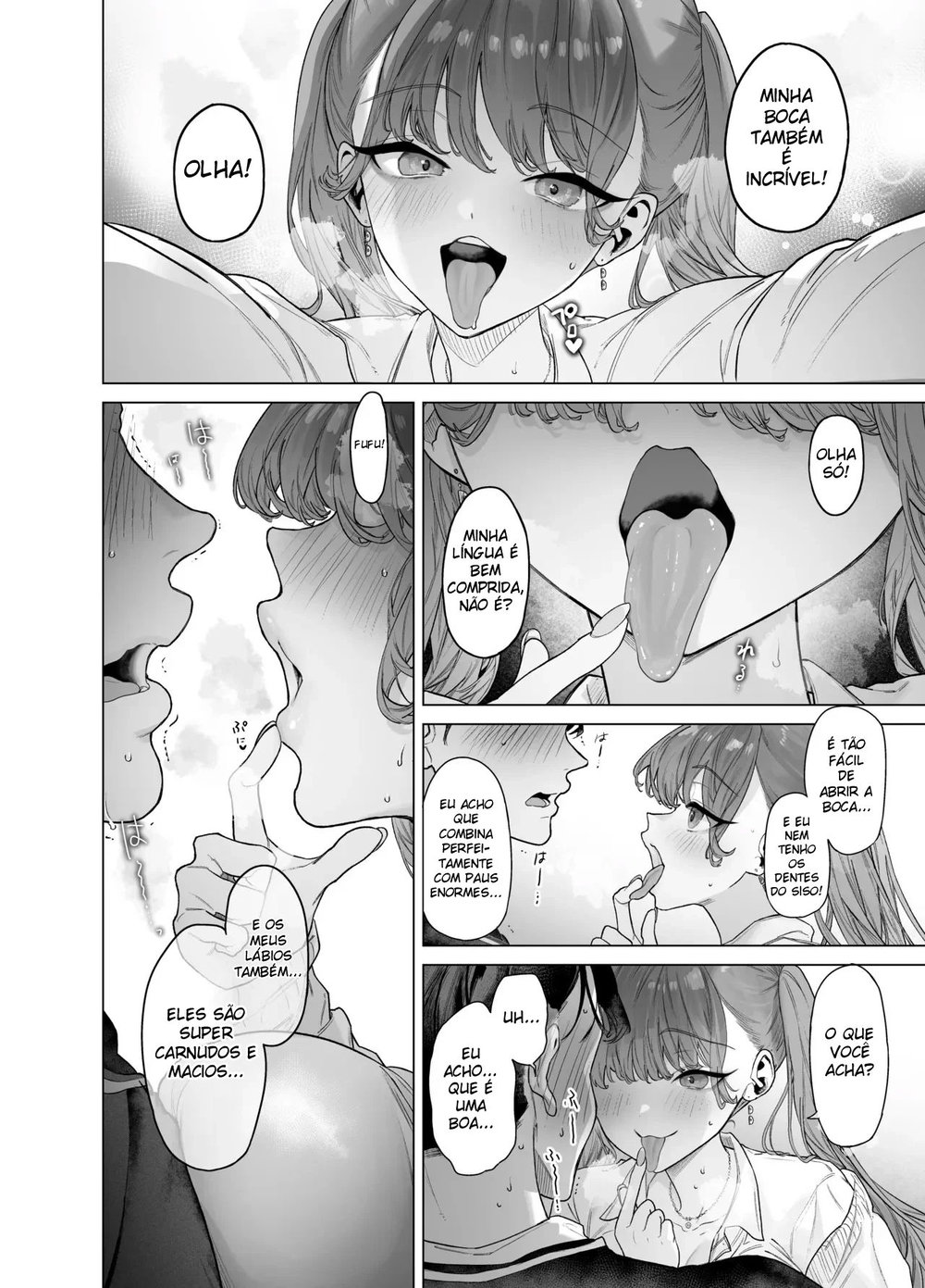 A Gyaru Marrenta Que Não Resiste a um Pau Grande e o Otaku Dotado — Capítulo 1, página 25 | Quadrinhos Eróticos em Português