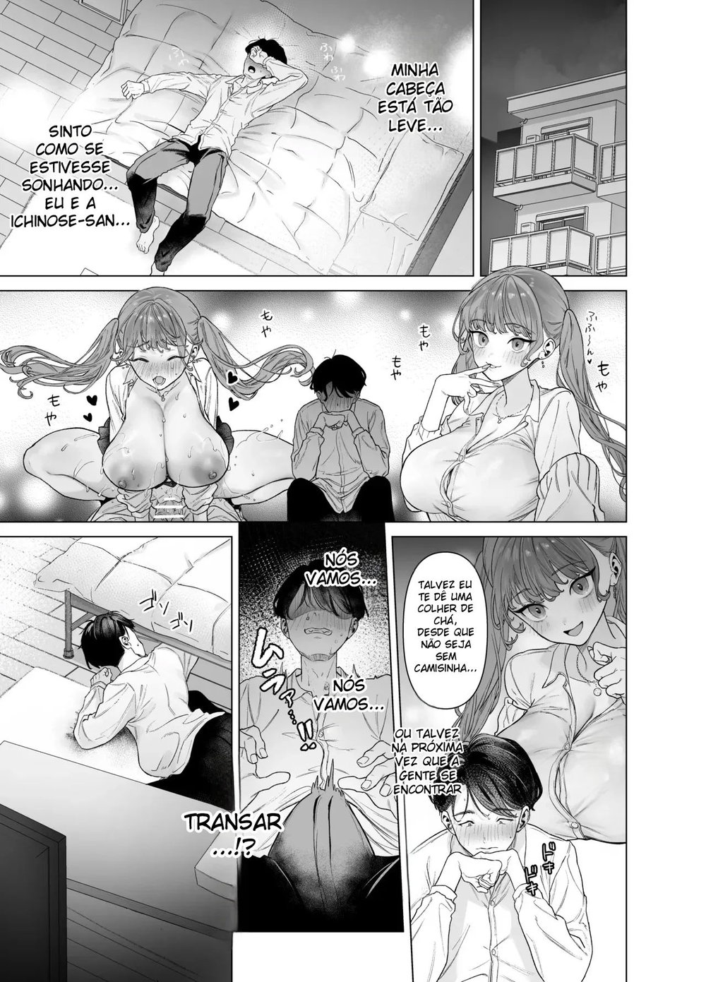 A Gyaru Marrenta Que Não Resiste a um Pau Grande e o Otaku Dotado — Capítulo 1, página 42 | Quadrinhos Eróticos em Português