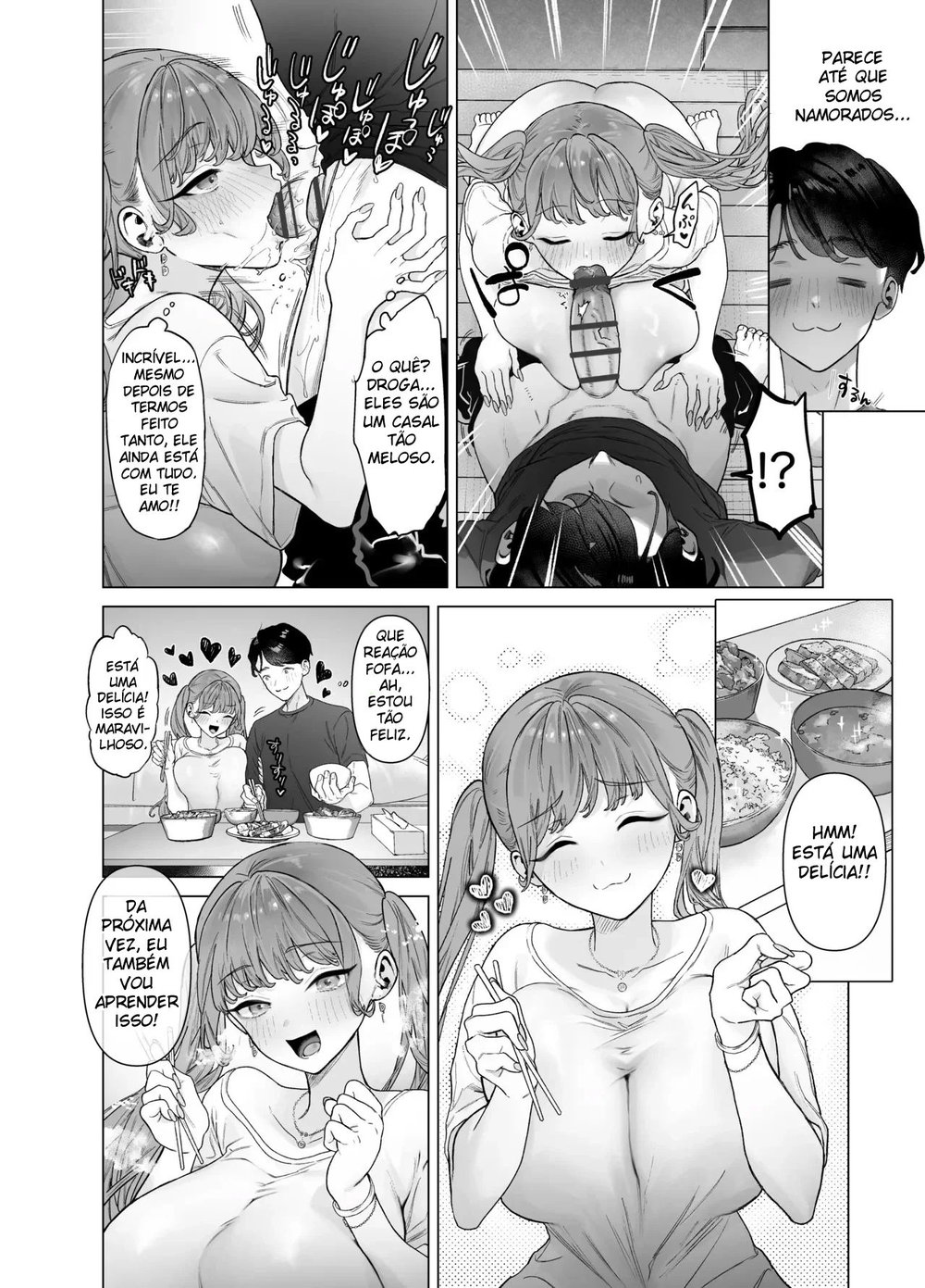 A Gyaru Marrenta Que Não Resiste a um Pau Grande e o Otaku Dotado — Capítulo 1, página 67 | Quadrinhos Eróticos em Português