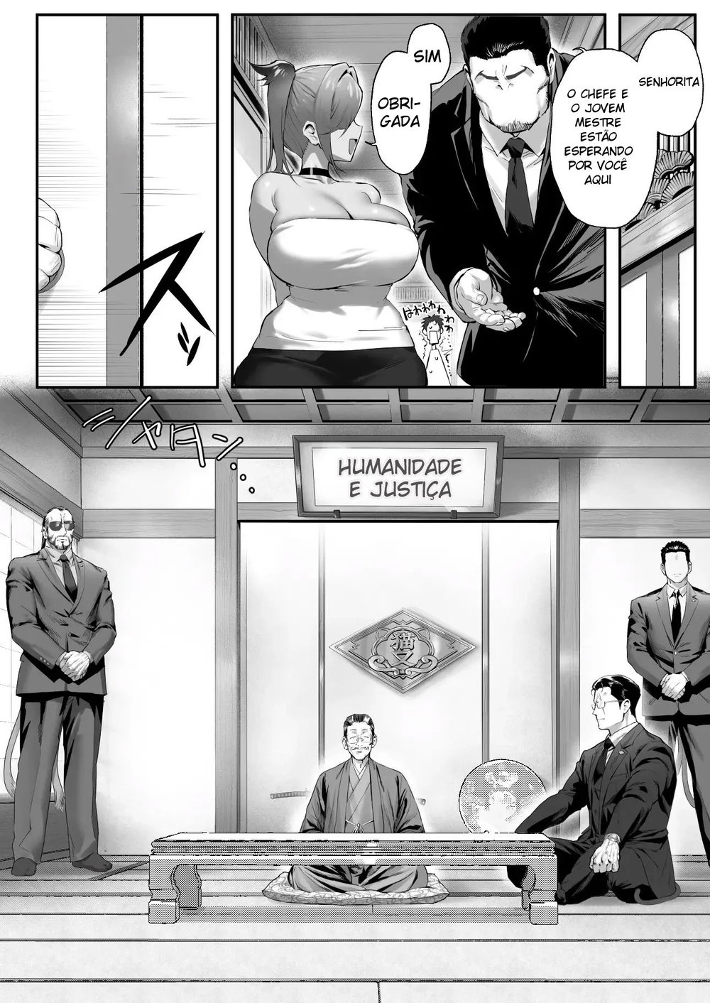 A História da Gata Que Resgatei Que Era Uma Gyaru e Filha de Um Yakuza — Capítulo 1, página 49 | Quadrinhos Eróticos em Português