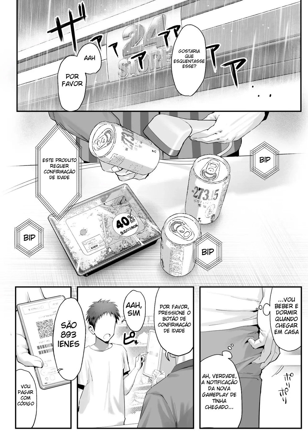 A História da Gata Que Resgatei Que Era Uma Gyaru e Filha de Um Yakuza — Capítulo 1, página 5 | Quadrinhos Eróticos em Português
