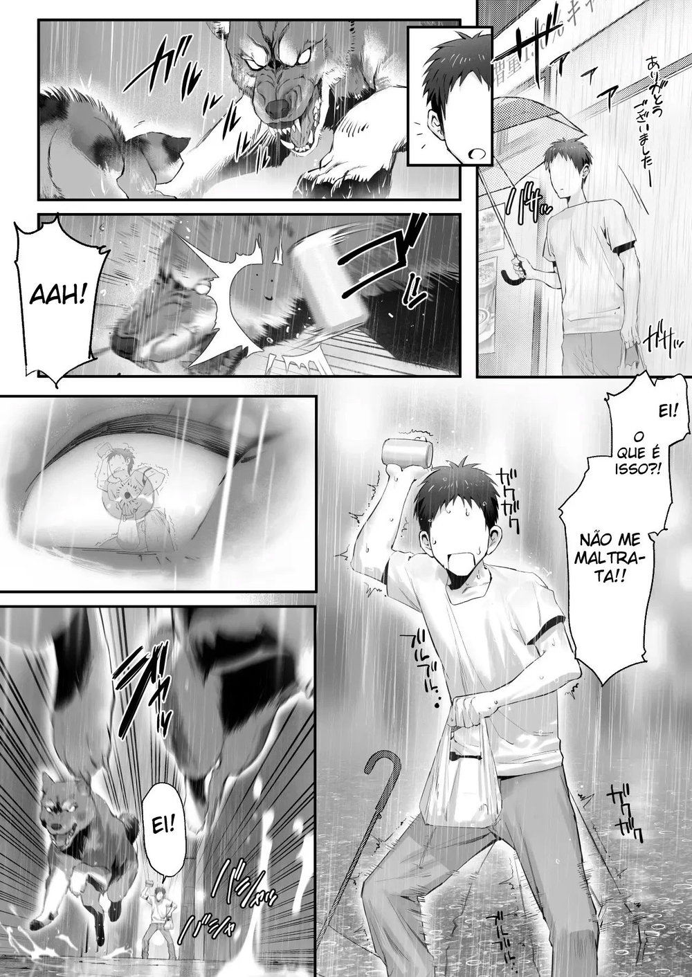 A História da Gata Que Resgatei Que Era Uma Gyaru e Filha de Um Yakuza — Capítulo 1, página 7 | Quadrinhos Eróticos em Português