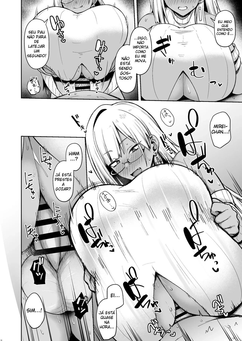 A História Sobre Fazer Sexo Sem Parar Com Uma Garota Gyaru Que por Algum Motivo Estava no Clube de Literatura — Capítulo 1 A História Sobre Fazer Sexo Sem Parar Com Uma Garota Gyaru Que por Algum Motivo Estava no Clube de Literatura — Capítulo 1, página 15 | Quadrinhos Eróticos em Português