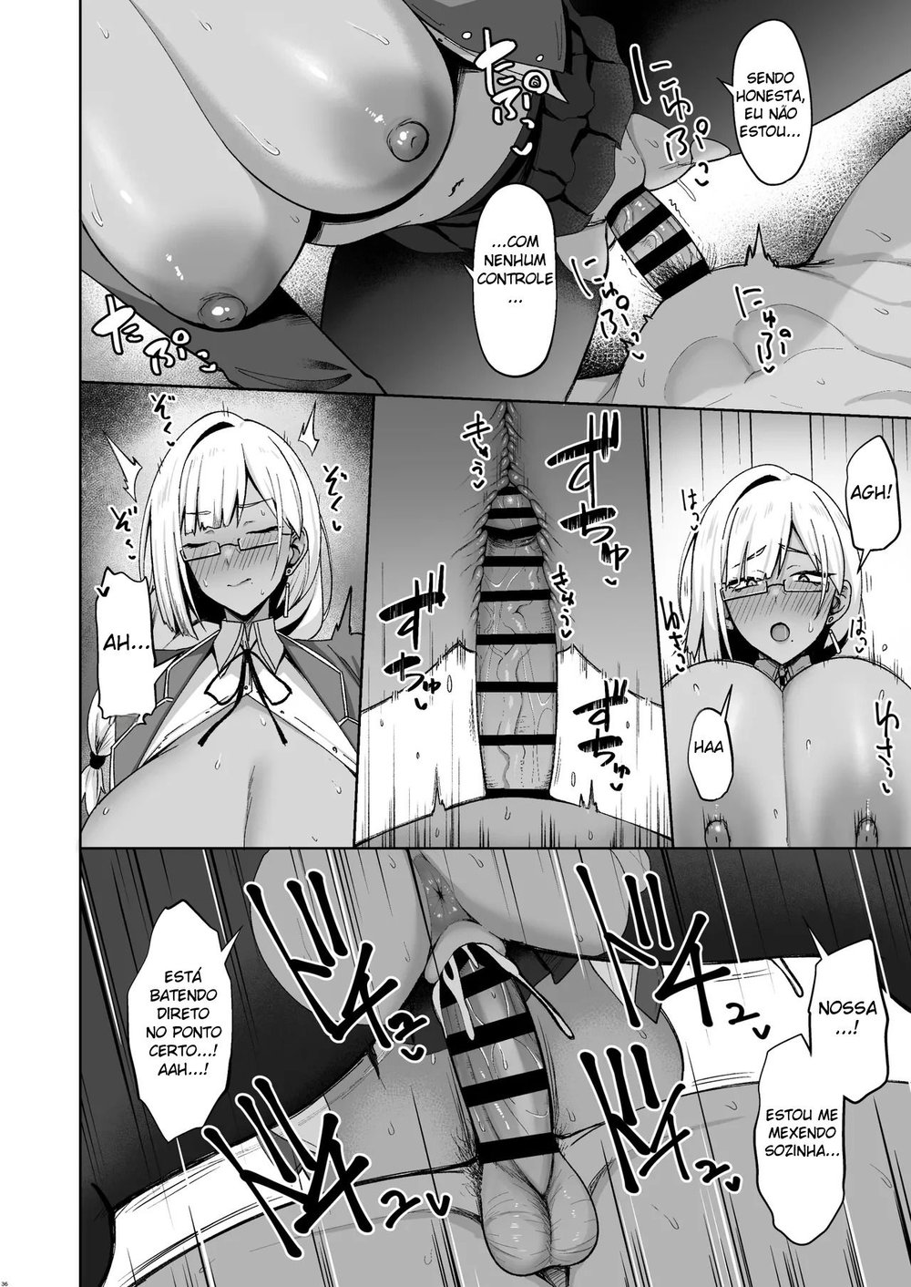 A História Sobre Fazer Sexo Sem Parar Com Uma Garota Gyaru Que por Algum Motivo Estava no Clube de Literatura — Capítulo 1 A História Sobre Fazer Sexo Sem Parar Com Uma Garota Gyaru Que por Algum Motivo Estava no Clube de Literatura — Capítulo 1, página 35 | Quadrinhos Eróticos em Português
