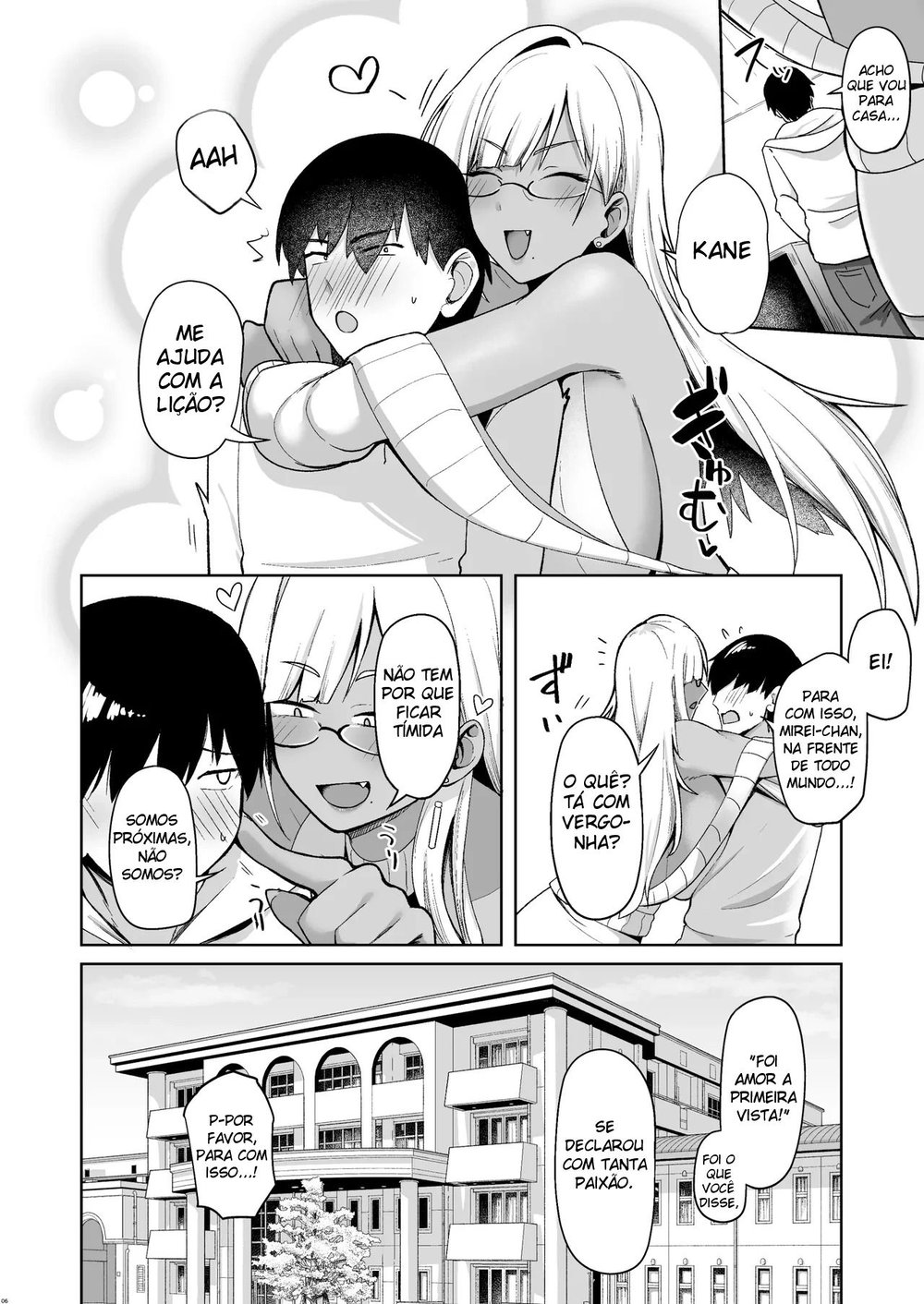 A História Sobre Fazer Sexo Sem Parar Com Uma Garota Gyaru Que por Algum Motivo Estava no Clube de Literatura — Capítulo 1 A História Sobre Fazer Sexo Sem Parar Com Uma Garota Gyaru Que por Algum Motivo Estava no Clube de Literatura — Capítulo 1, página 5 | Quadrinhos Eróticos em Português