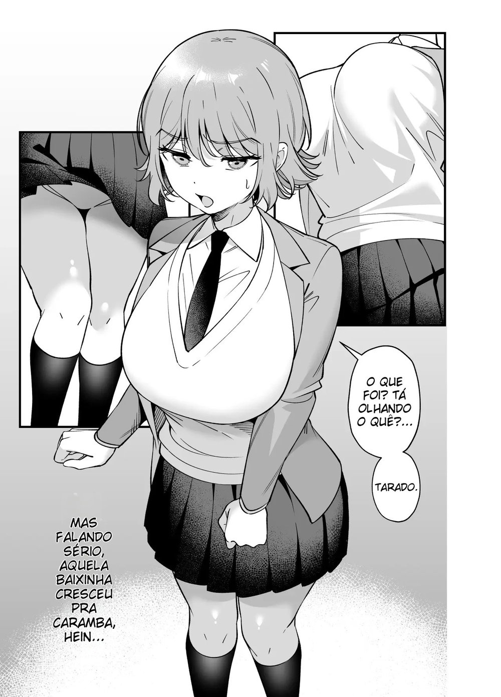A História Sobre Quando Usei Hipnose na Minha Amiga Tsundere, Mas Ela Acabou Tendo Noção de Tudo — Capítulo 1, página 3 | Quadrinhos Eróticos em Português