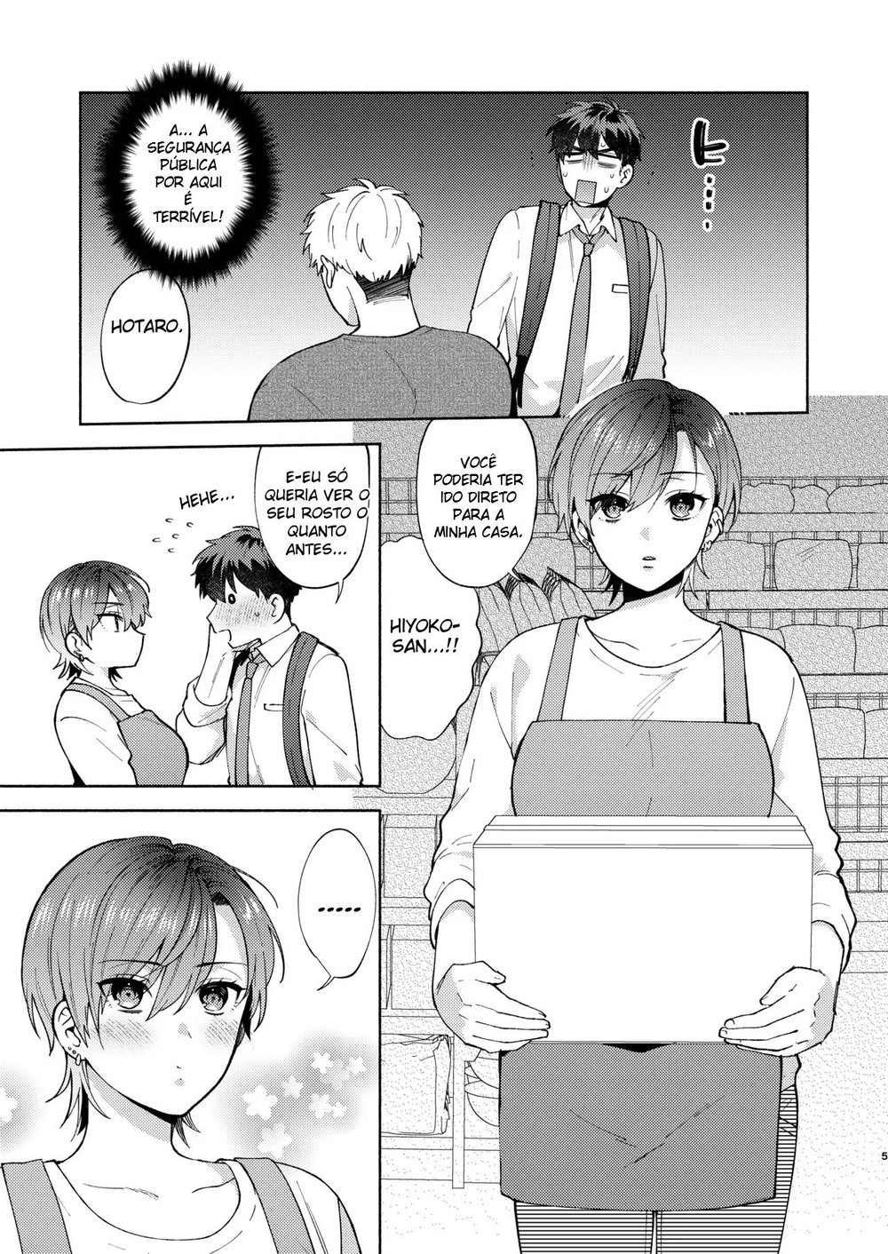A Hiyoko é uma Intrometida 2 — Capítulo 1 A Hiyoko é uma Intrometida 2 — Capítulo 1, página 4 | Quadrinhos Eróticos em Português