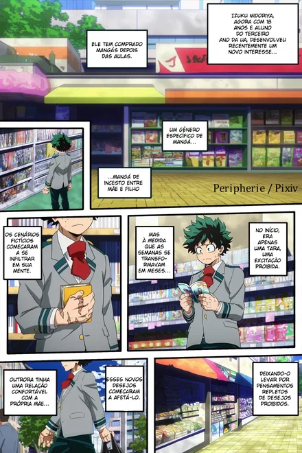 A Luxúria da Mamãe Midoriya A Luxúria da Mamãe Midoriya