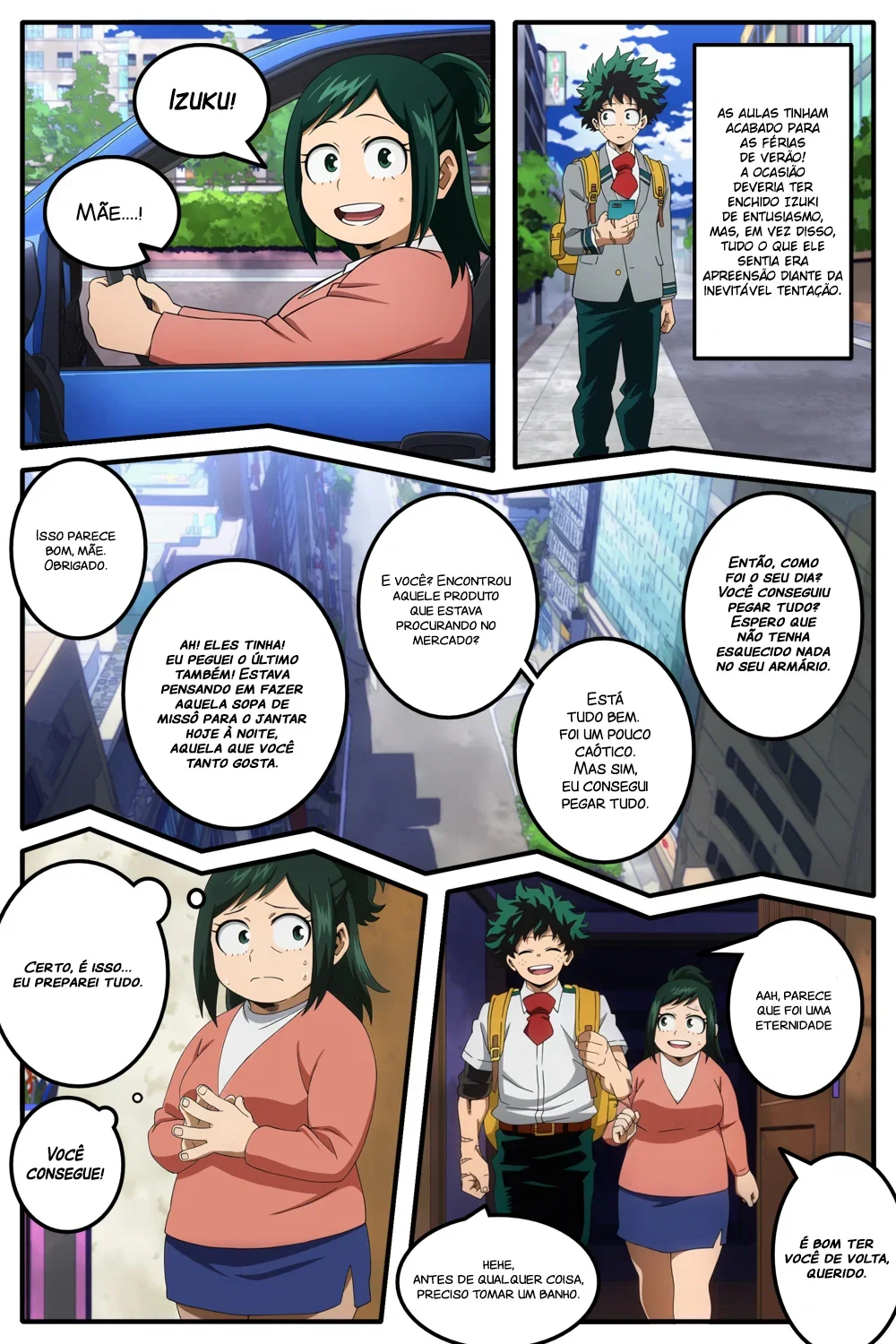 A Luxúria da Mamãe Midoriya — Capítulo 1 A Luxúria da Mamãe Midoriya — Capítulo 1, página 10 | Quadrinhos Eróticos em Português