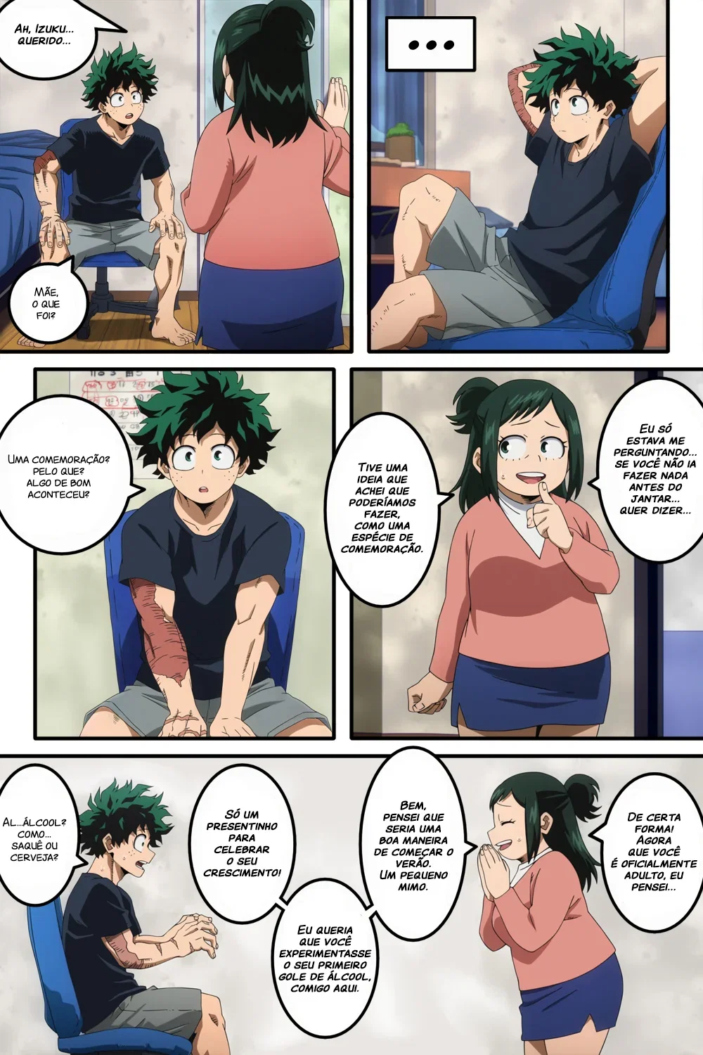 A Luxúria da Mamãe Midoriya — Capítulo 1 A Luxúria da Mamãe Midoriya — Capítulo 1, página 11 | Quadrinhos Eróticos em Português