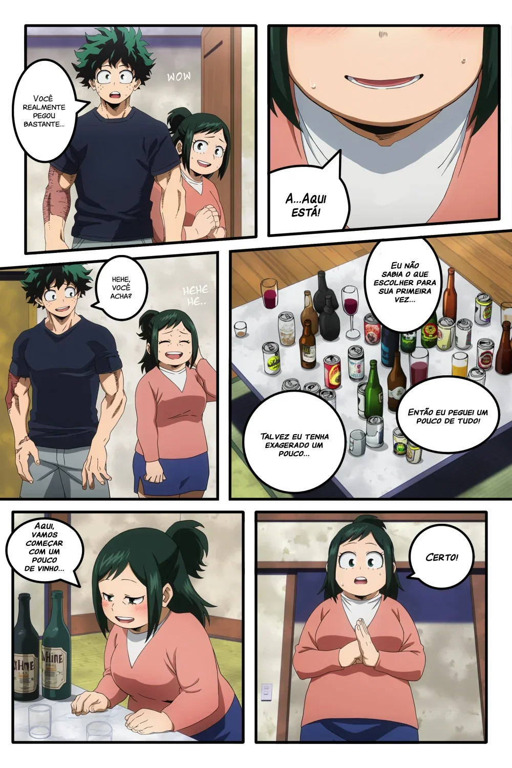 A Luxúria da Mamãe Midoriya — Capítulo 1 A Luxúria da Mamãe Midoriya — Capítulo 1, página 12 | Quadrinhos Eróticos em Português