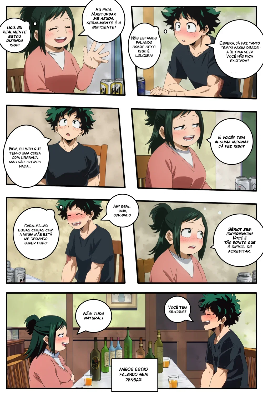 A Luxúria da Mamãe Midoriya — Capítulo 1 A Luxúria da Mamãe Midoriya — Capítulo 1, página 15 | Quadrinhos Eróticos em Português