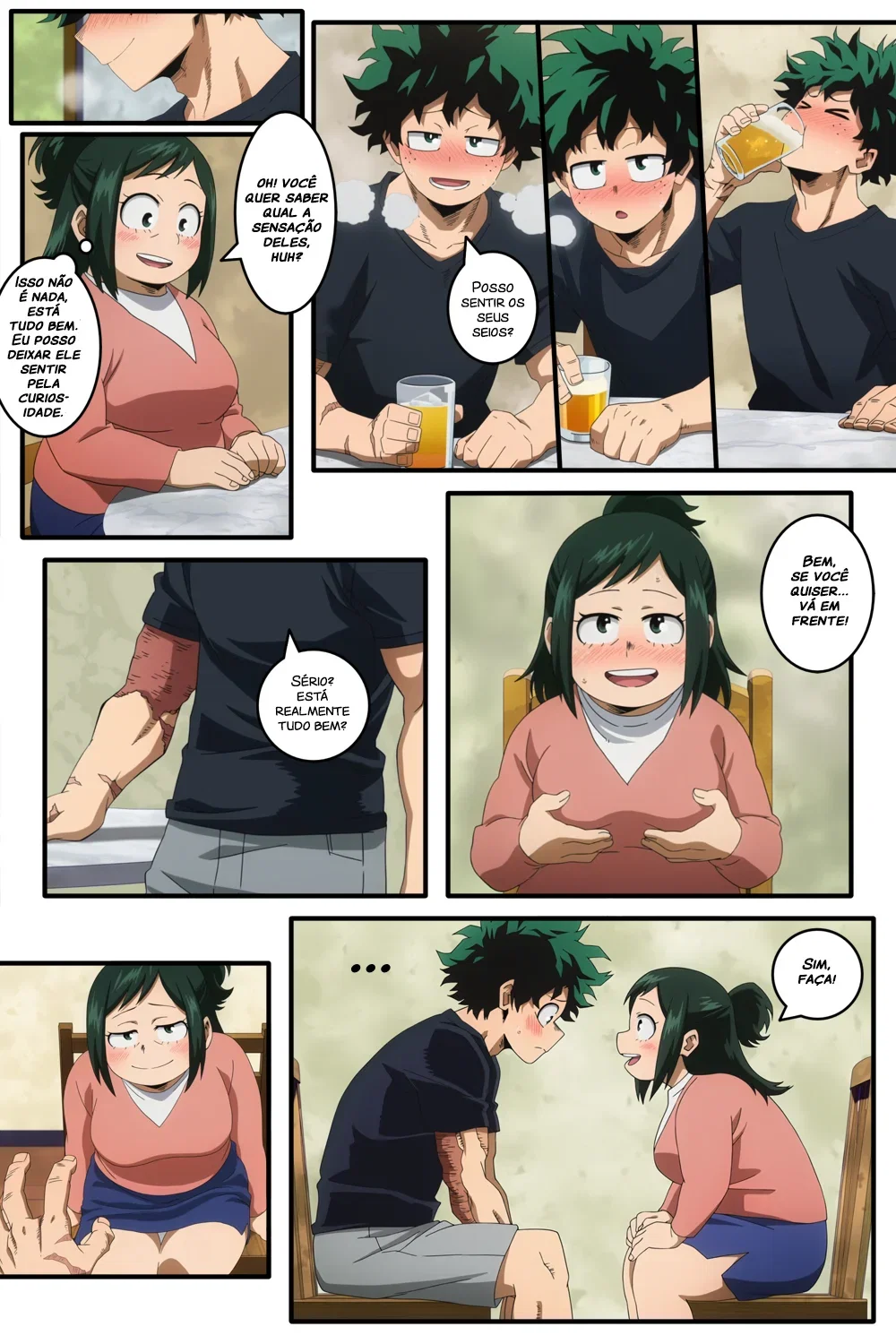 A Luxúria da Mamãe Midoriya — Capítulo 1 A Luxúria da Mamãe Midoriya — Capítulo 1, página 16 | Quadrinhos Eróticos em Português