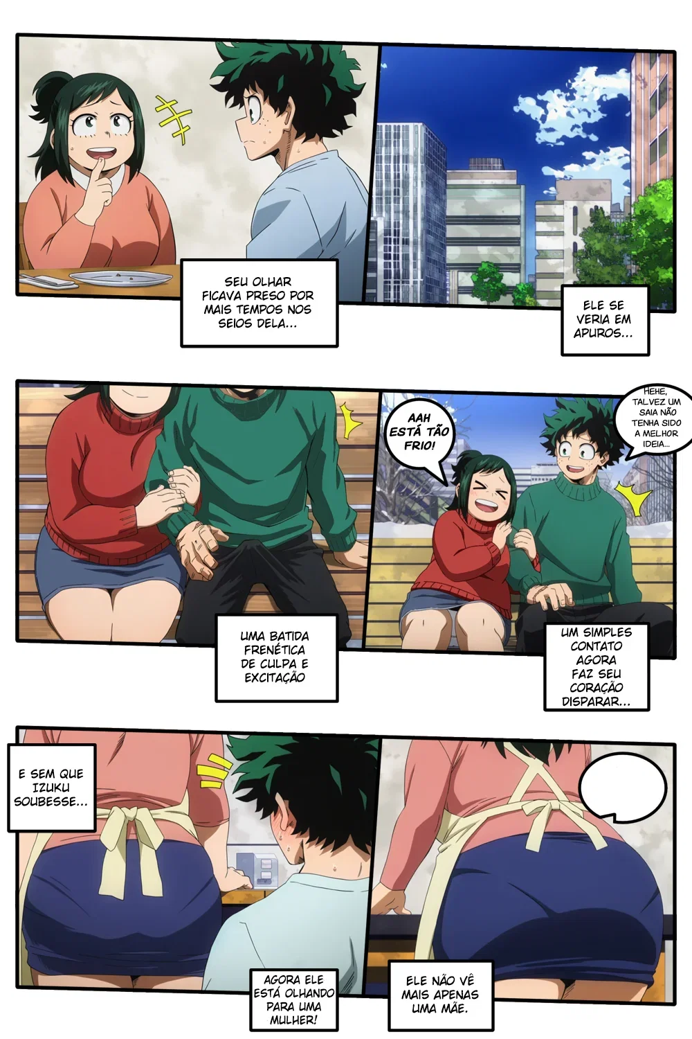 A Luxúria da Mamãe Midoriya — Capítulo 1 A Luxúria da Mamãe Midoriya — Capítulo 1, página 2 | Quadrinhos Eróticos em Português