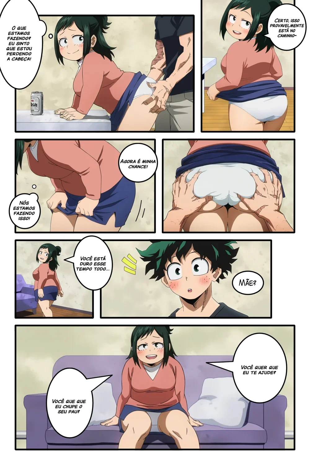 A Luxúria da Mamãe Midoriya — Capítulo 1 A Luxúria da Mamãe Midoriya — Capítulo 1, página 21 | Quadrinhos Eróticos em Português