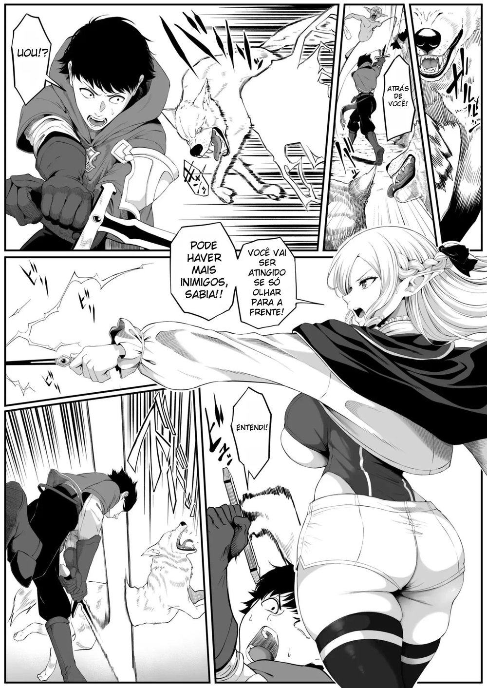 A Odisseia Anal em Outro Mundo 2 ~ Arco Da Garota-Gato — Capítulo 1 A Odisseia Anal em Outro Mundo 2 ~ Arco Da Garota-Gato — Capítulo 1, página 4 | Quadrinhos Eróticos em Português
