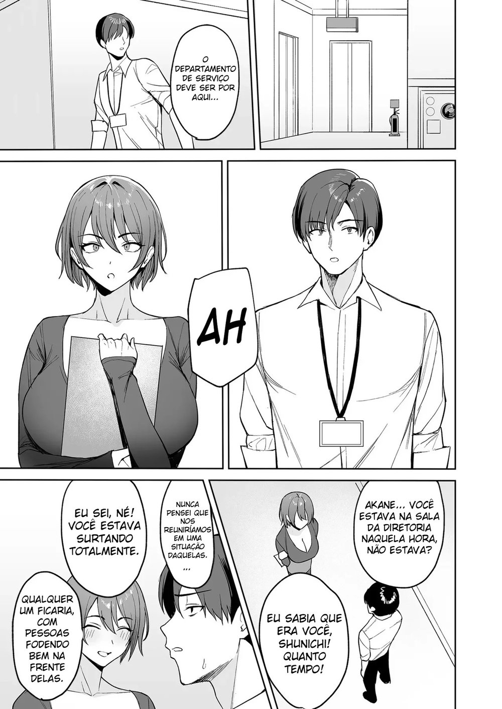 A Recompensa é Com o Corpo 2 ~ Benefícios Bons Demais, o Trabalho do Departamento de Alívio Sexual ~ — Capítulo 1 A Recompensa é Com o Corpo 2 ~ Benefícios Bons Demais, o Trabalho do Departamento de Alívio Sexual ~ — Capítulo 1, página 5 | Quadrinhos Eróticos em Português