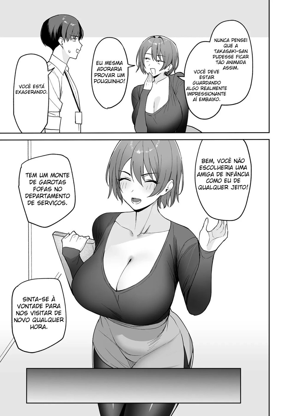 A Recompensa é Com o Corpo 2 ~ Benefícios Bons Demais, o Trabalho do Departamento de Alívio Sexual ~ — Capítulo 1 A Recompensa é Com o Corpo 2 ~ Benefícios Bons Demais, o Trabalho do Departamento de Alívio Sexual ~ — Capítulo 1, página 7 | Quadrinhos Eróticos em Português