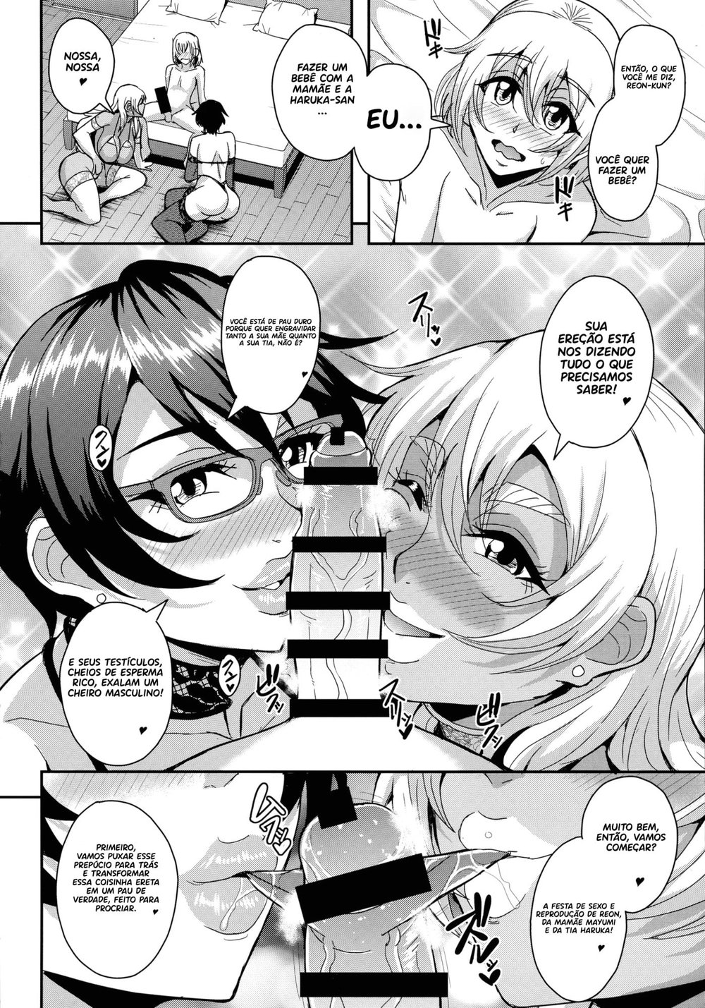 AraFou Dokushin BariCare Oba-san ga Yuujin no Musuko demo aru Toshishita Danshi to no Kankei Ni Hamaru Hanashi 4 — Capítulo 1, página 12 | Quadrinhos Eróticos em Português