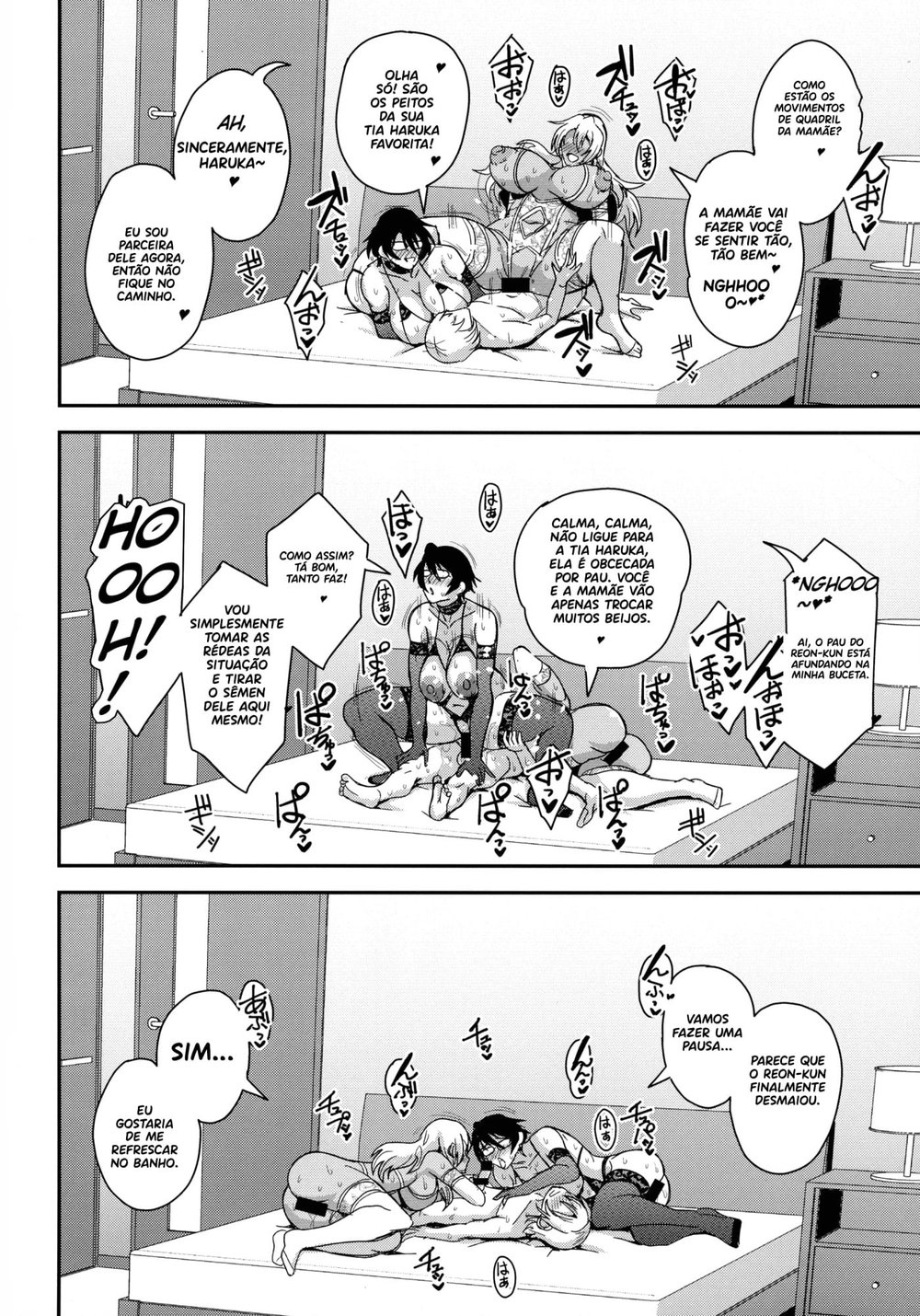 AraFou Dokushin BariCare Oba-san ga Yuujin no Musuko demo aru Toshishita Danshi to no Kankei Ni Hamaru Hanashi 4 — Capítulo 1, página 36 | Quadrinhos Eróticos em Português
