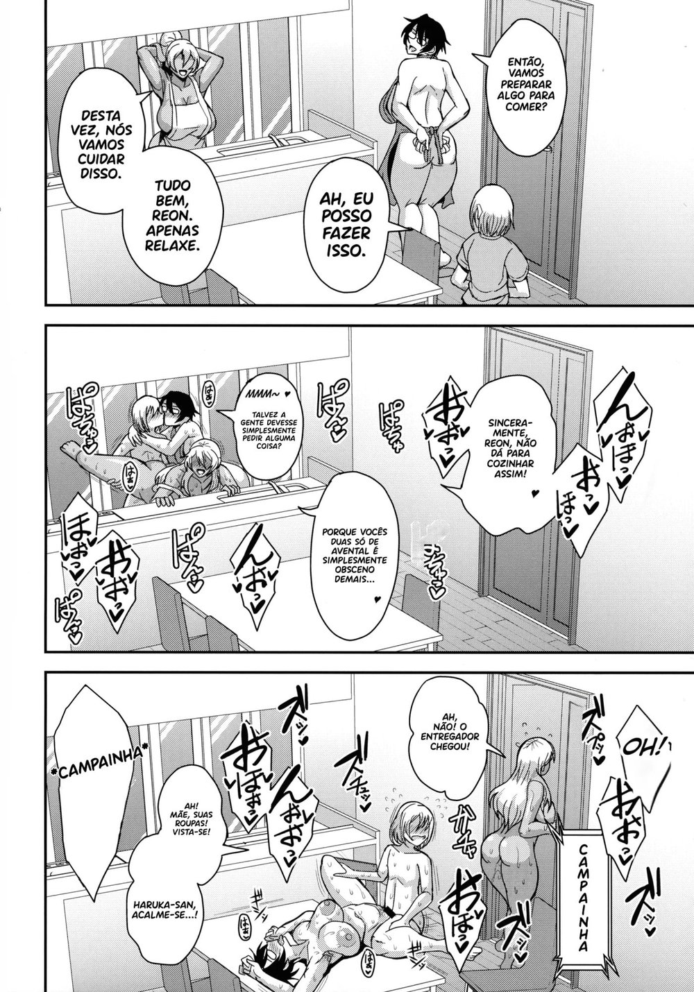 AraFou Dokushin BariCare Oba-san ga Yuujin no Musuko demo aru Toshishita Danshi to no Kankei Ni Hamaru Hanashi 4 — Capítulo 1, página 38 | Quadrinhos Eróticos em Português