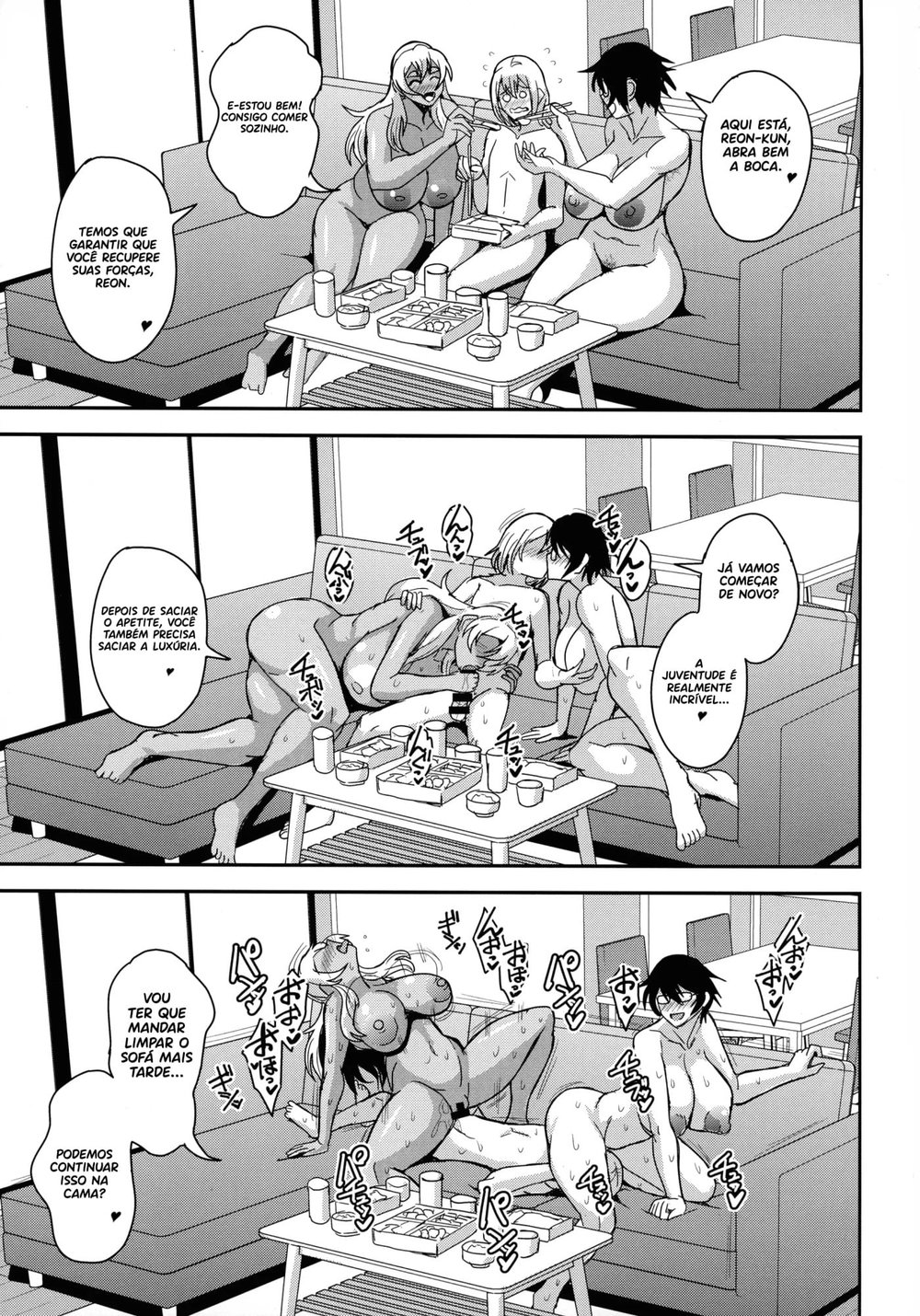 AraFou Dokushin BariCare Oba-san ga Yuujin no Musuko demo aru Toshishita Danshi to no Kankei Ni Hamaru Hanashi 4 — Capítulo 1, página 39 | Quadrinhos Eróticos em Português