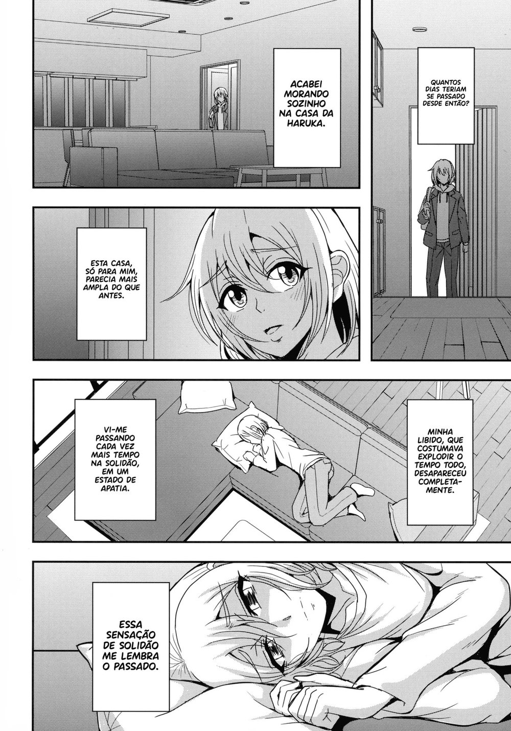 AraFou Dokushin BariCare Oba-san ga Yuujin no Musuko demo aru Toshishita Danshi to no Kankei Ni Hamaru Hanashi 4 — Capítulo 1, página 4 | Quadrinhos Eróticos em Português