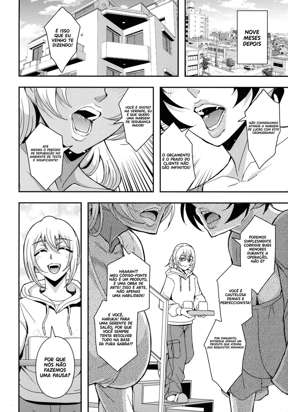 AraFou Dokushin BariCare Oba-san ga Yuujin no Musuko demo aru Toshishita Danshi to no Kankei Ni Hamaru Hanashi 4 — Capítulo 1, página 53 | Quadrinhos Eróticos em Português