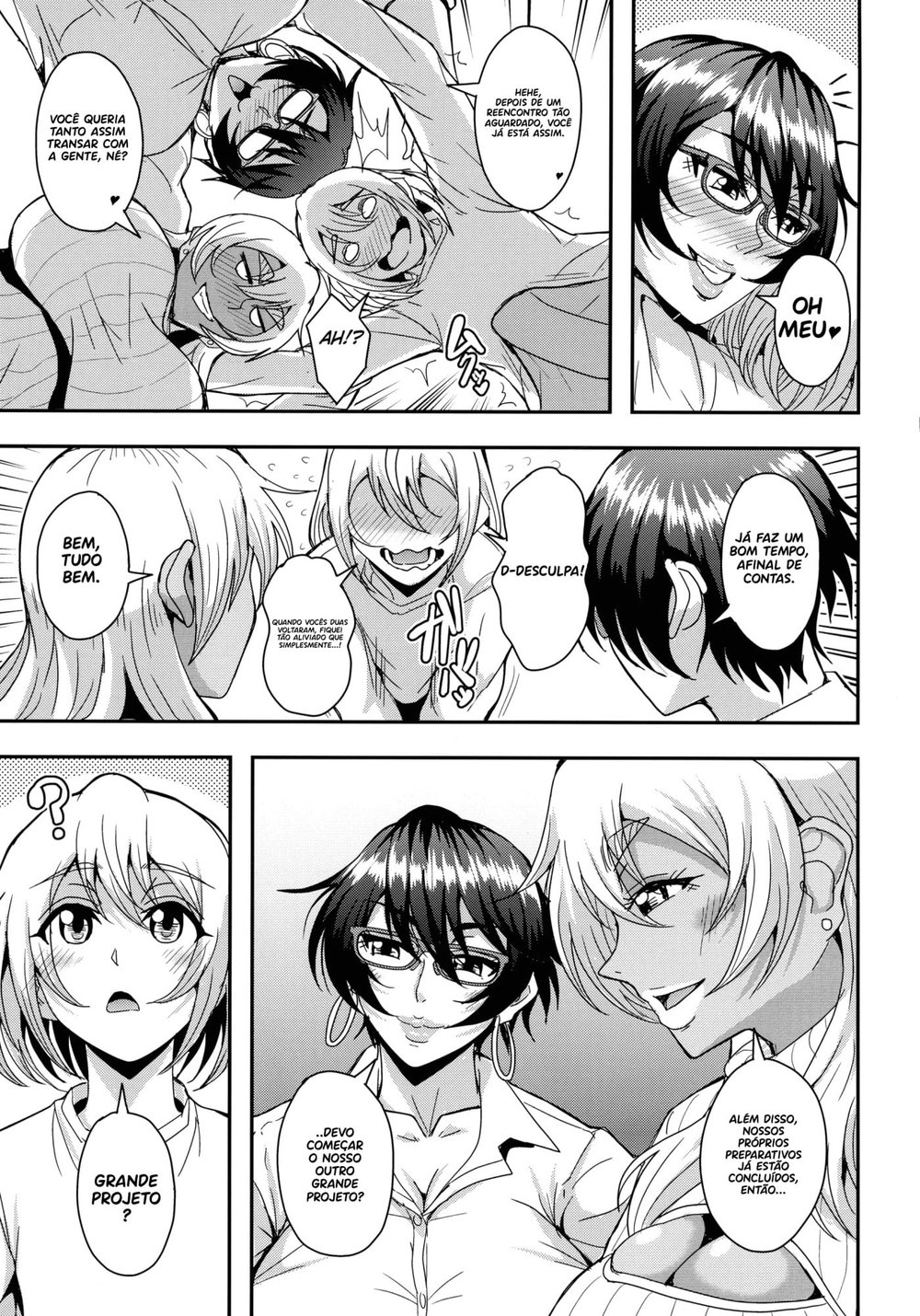 AraFou Dokushin BariCare Oba-san ga Yuujin no Musuko demo aru Toshishita Danshi to no Kankei Ni Hamaru Hanashi 4 — Capítulo 1, página 9 | Quadrinhos Eróticos em Português