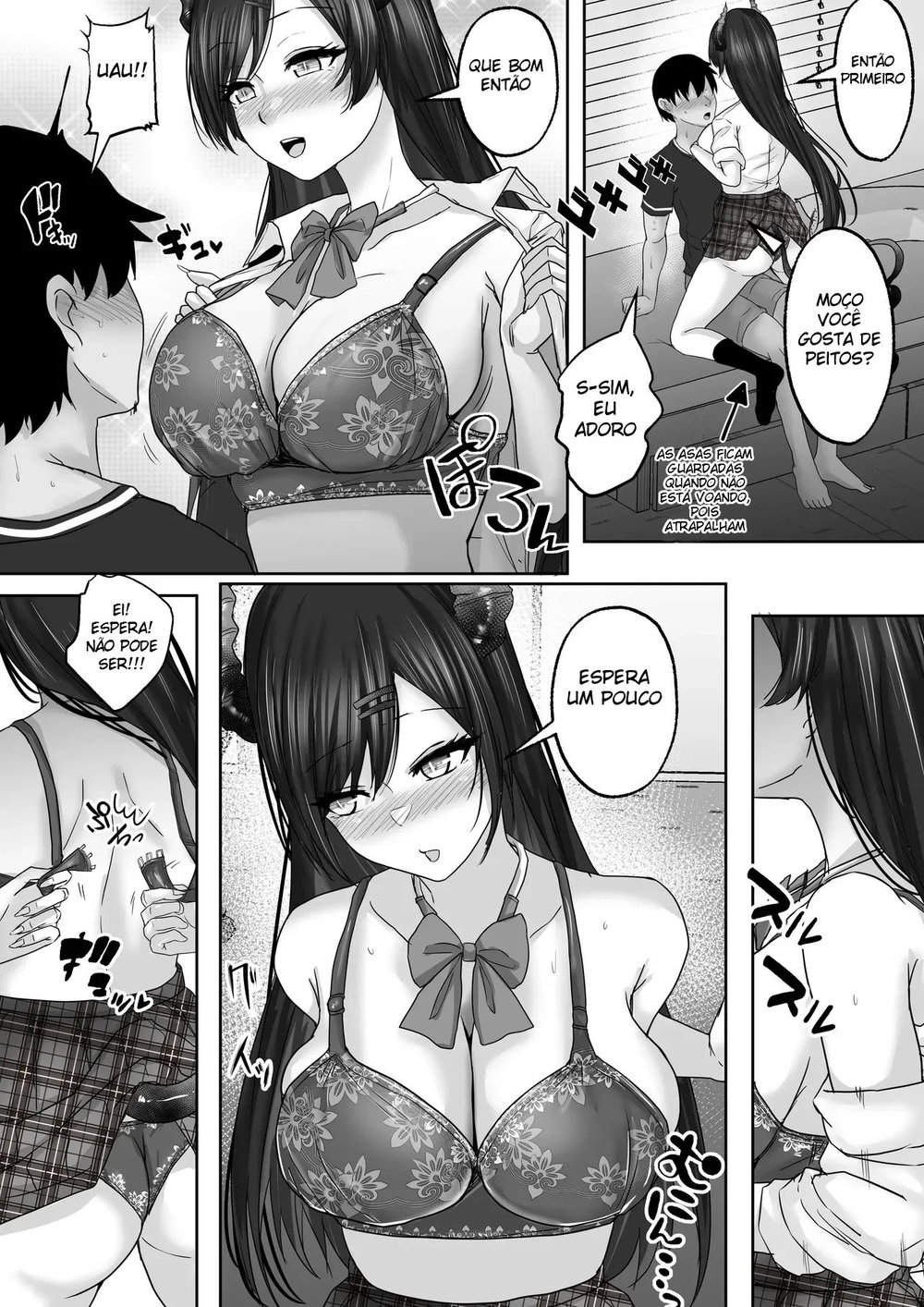 Assinatura de Sexo Com Succubus – Como Eu, Um Virgem Fracassado, Me Tornei Um Vencedor na Vida Com Um Contrato de Assinatura para Fazer Sexo Sem Camisinha e a Vontade Com Uma Succubus — Capítulo 1, página 14 | Quadrinhos Eróticos em Português