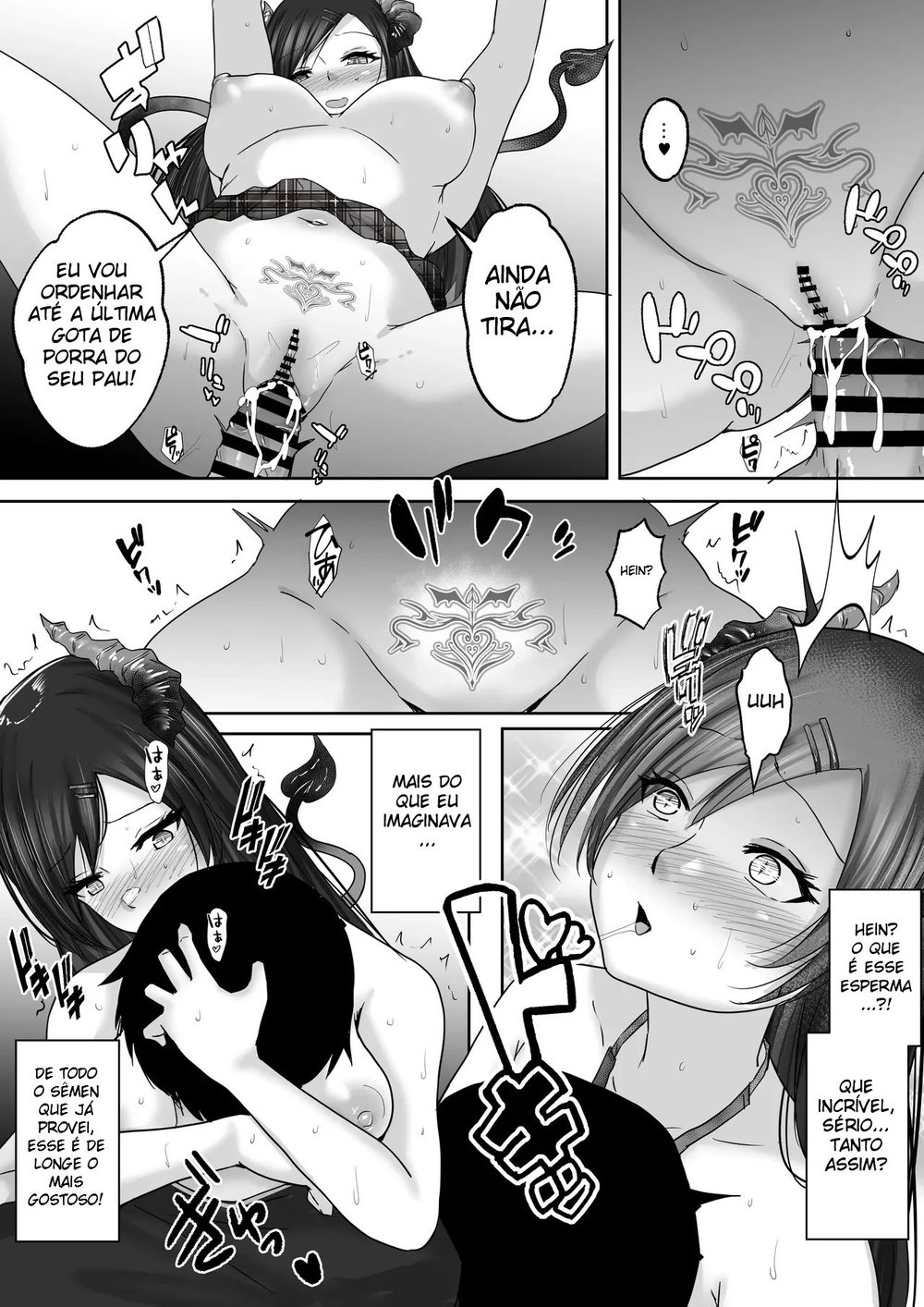 Assinatura de Sexo Com Succubus – Como Eu, Um Virgem Fracassado, Me Tornei Um Vencedor na Vida Com Um Contrato de Assinatura para Fazer Sexo Sem Camisinha e a Vontade Com Uma Succubus — Capítulo 1, página 27 | Quadrinhos Eróticos em Português