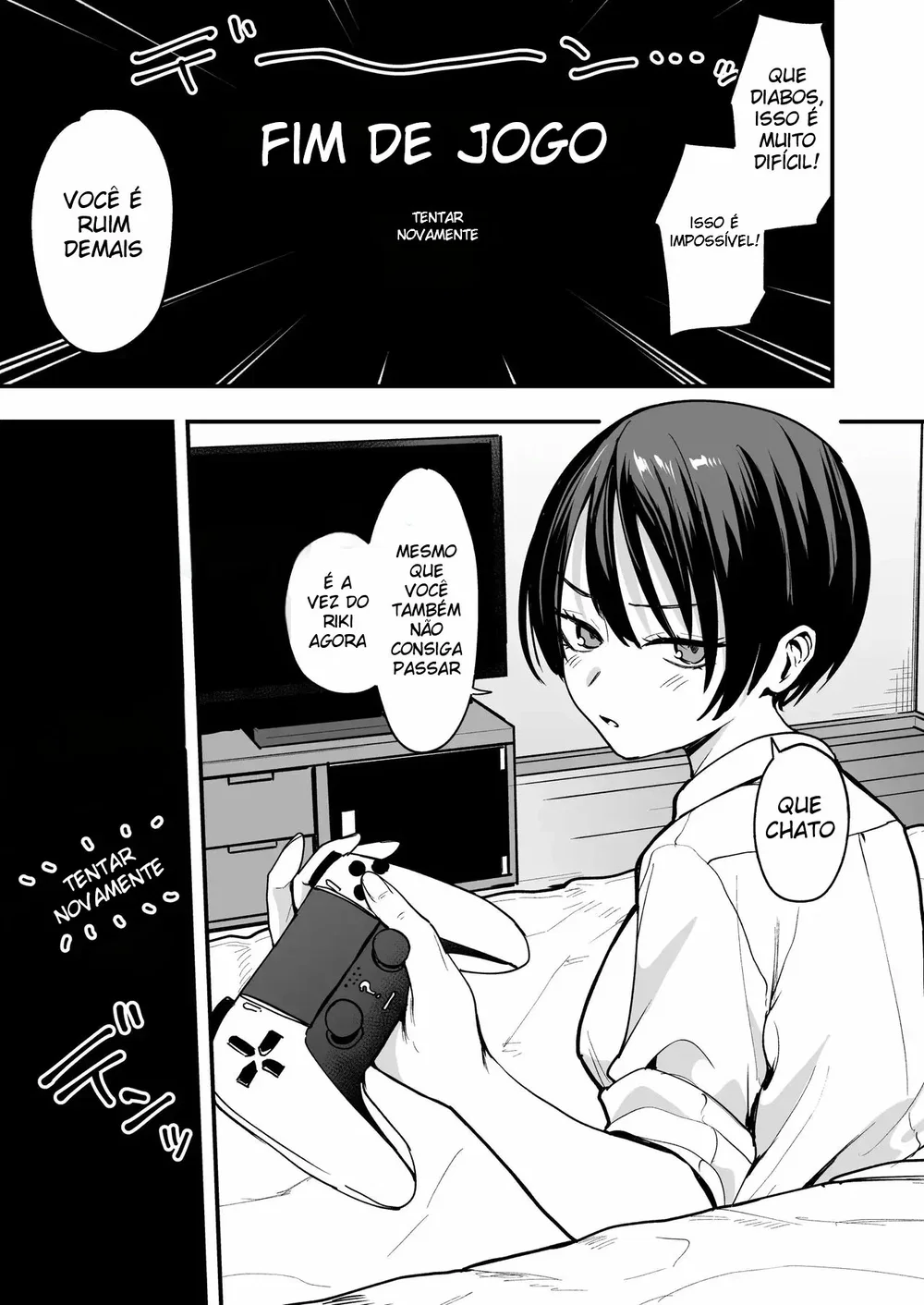 Boyish Osananajimi to Tsukiatta Hi ni Sekkusu Suru Dake — Capítulo 1 Boyish Osananajimi to Tsukiatta Hi ni Sekkusu Suru Dake — Capítulo 1, página 2 | Quadrinhos Eróticos em Português