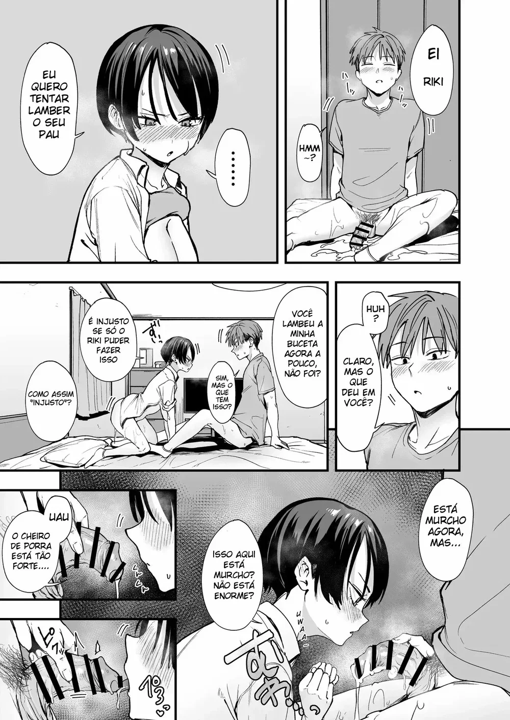 Boyish Osananajimi to Tsukiatta Hi ni Sekkusu Suru Dake — Capítulo 1 Boyish Osananajimi to Tsukiatta Hi ni Sekkusu Suru Dake — Capítulo 1, página 37 | Quadrinhos Eróticos em Português