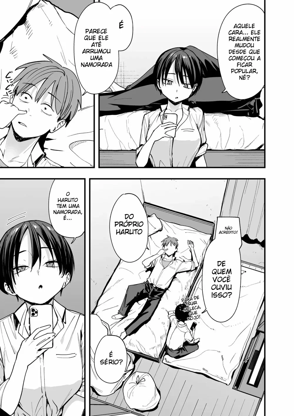 Boyish Osananajimi to Tsukiatta Hi ni Sekkusu Suru Dake — Capítulo 1 Boyish Osananajimi to Tsukiatta Hi ni Sekkusu Suru Dake — Capítulo 1, página 4 | Quadrinhos Eróticos em Português