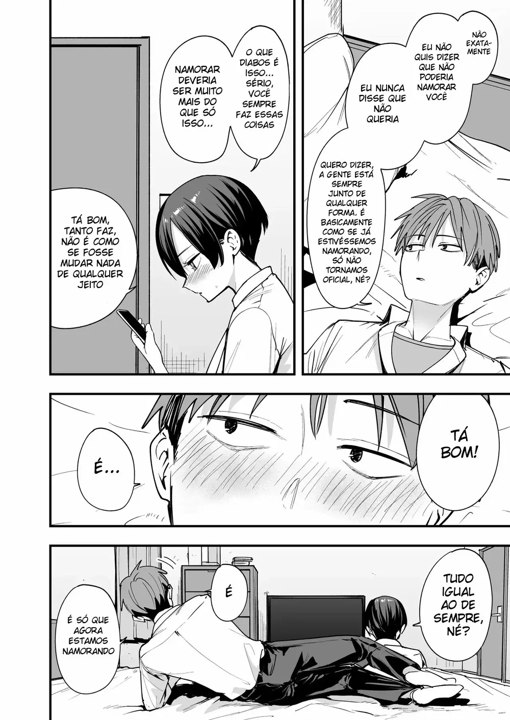 Boyish Osananajimi to Tsukiatta Hi ni Sekkusu Suru Dake — Capítulo 1 Boyish Osananajimi to Tsukiatta Hi ni Sekkusu Suru Dake — Capítulo 1, página 7 | Quadrinhos Eróticos em Português