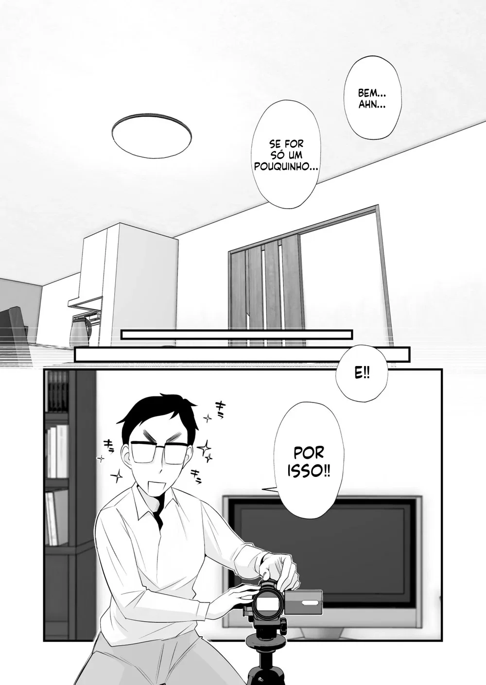 Chichioya Kounin! Hasegawa-san Chi no Oyako Kankei — Capítulo 1, página 19 | Quadrinhos Eróticos em Português