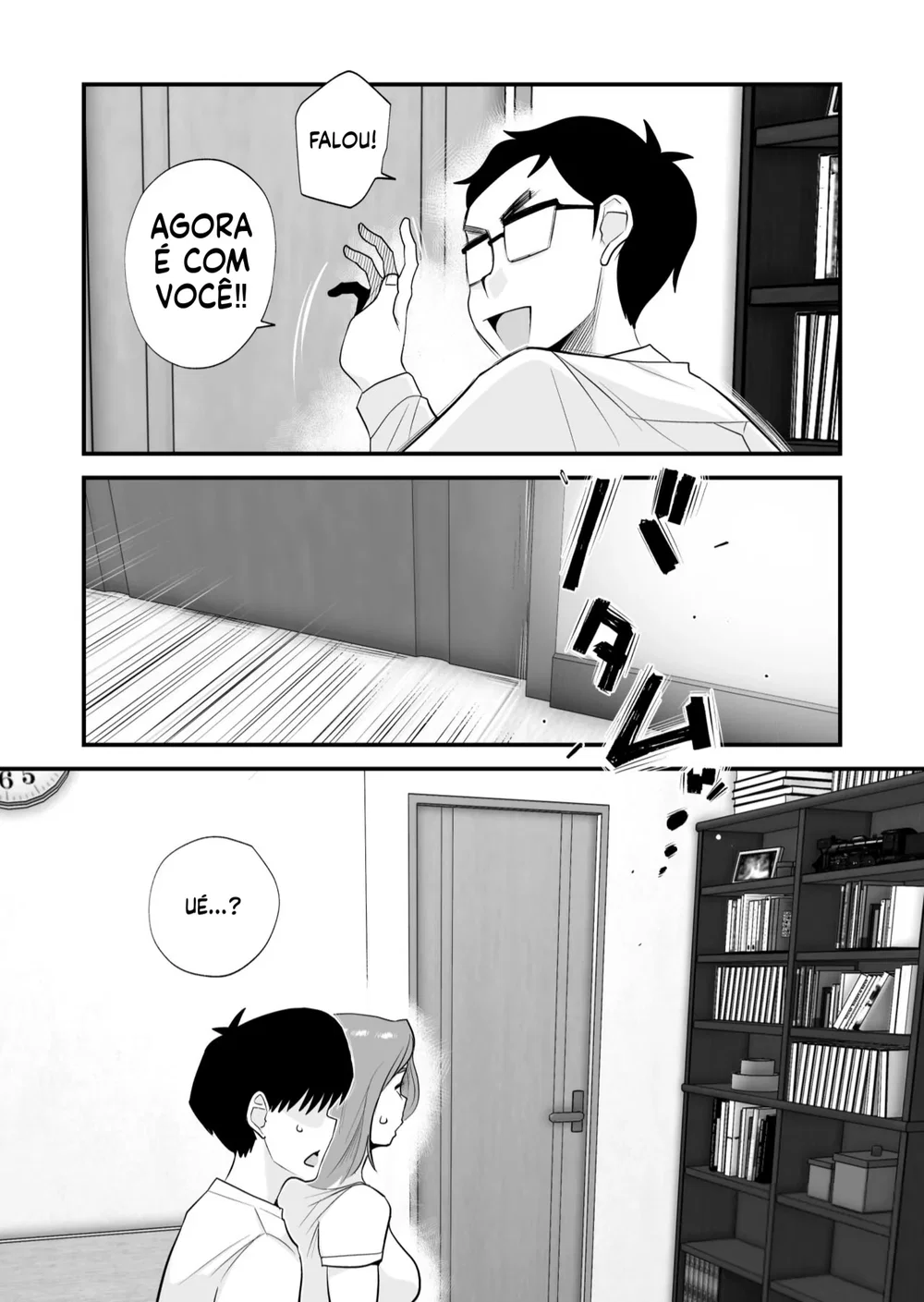 Chichioya Kounin! Hasegawa-san Chi no Oyako Kankei — Capítulo 1, página 21 | Quadrinhos Eróticos em Português