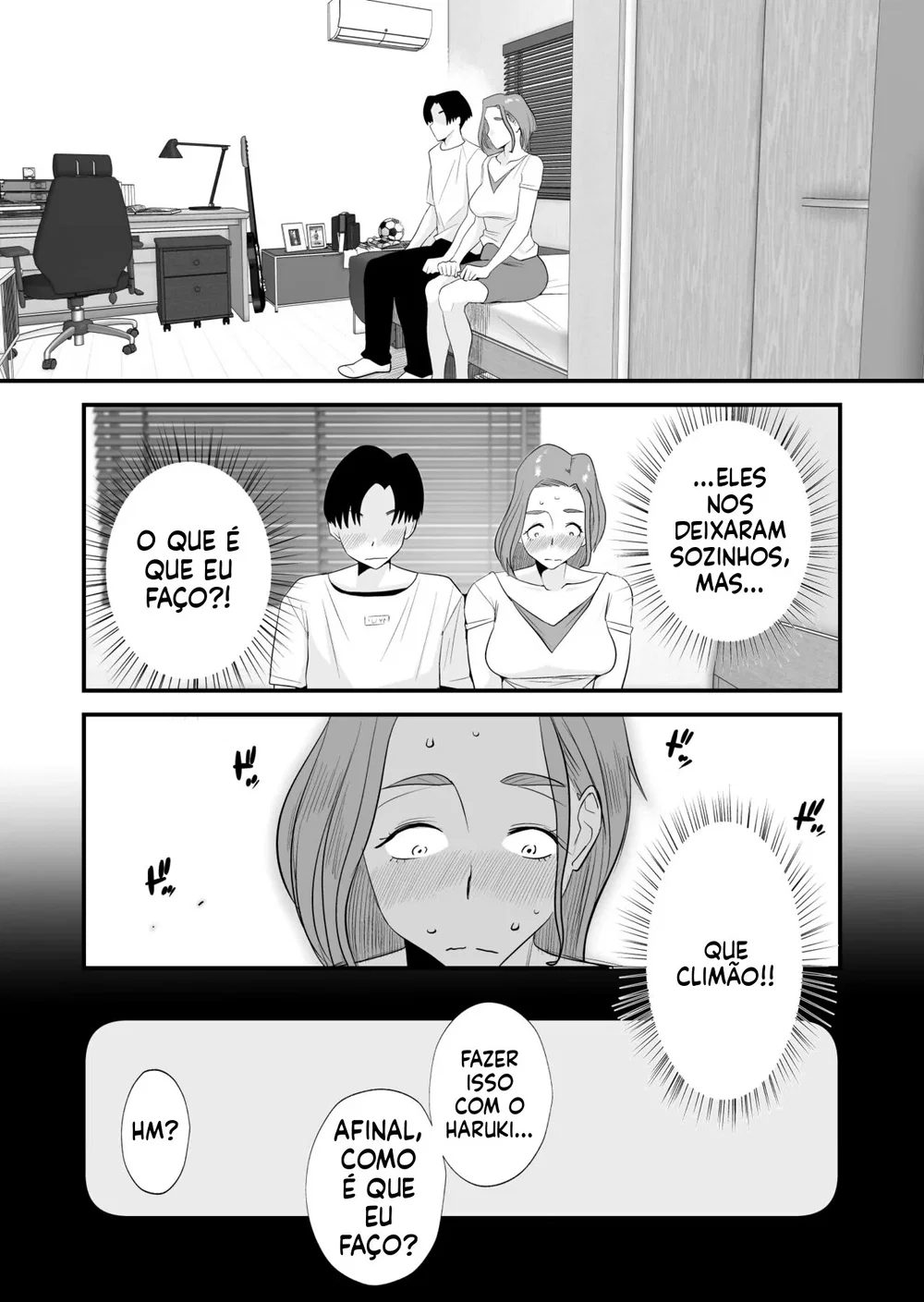 Chichioya Kounin! Hasegawa-san Chi no Oyako Kankei — Capítulo 1, página 24 | Quadrinhos Eróticos em Português