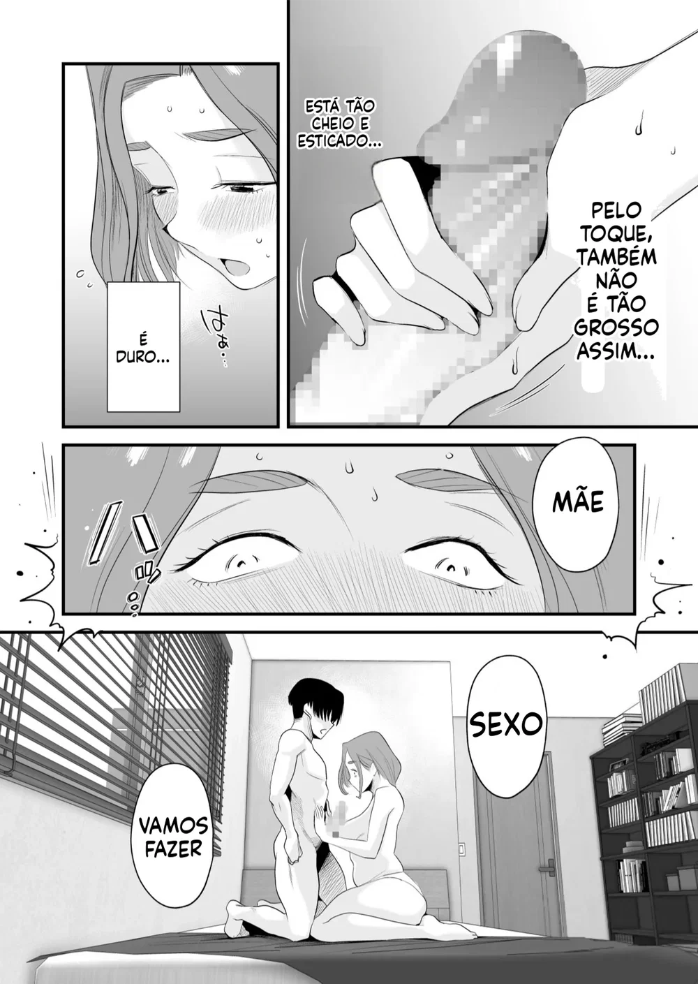 Chichioya Kounin! Hasegawa-san Chi no Oyako Kankei — Capítulo 1, página 49 | Quadrinhos Eróticos em Português