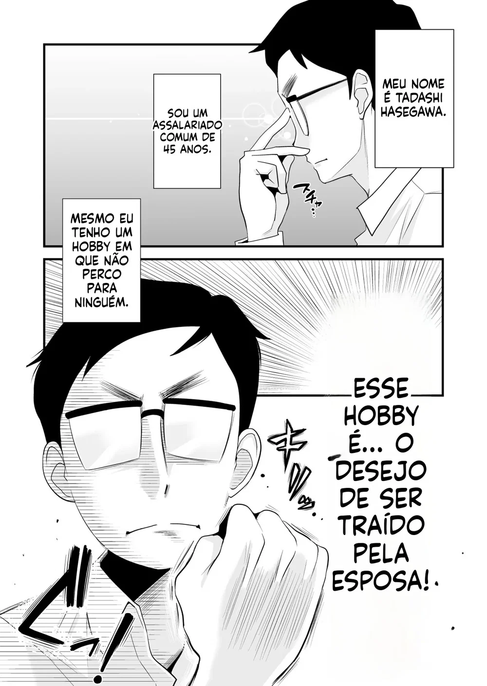 Chichioya Kounin! Hasegawa-san Chi no Oyako Kankei — Capítulo 1, página 9 | Quadrinhos Eróticos em Português