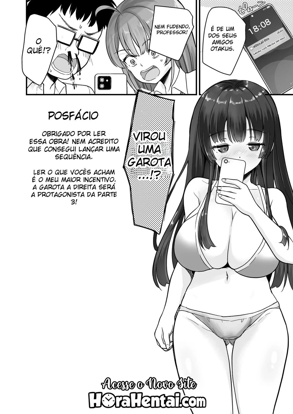 Como Eu Era Um Fracassado, Acabei Fazendo Uma Troca de Sexo e Experimentei Transar Com Meu Professor — Capítulo 1, página 45 | Quadrinhos Eróticos em Português