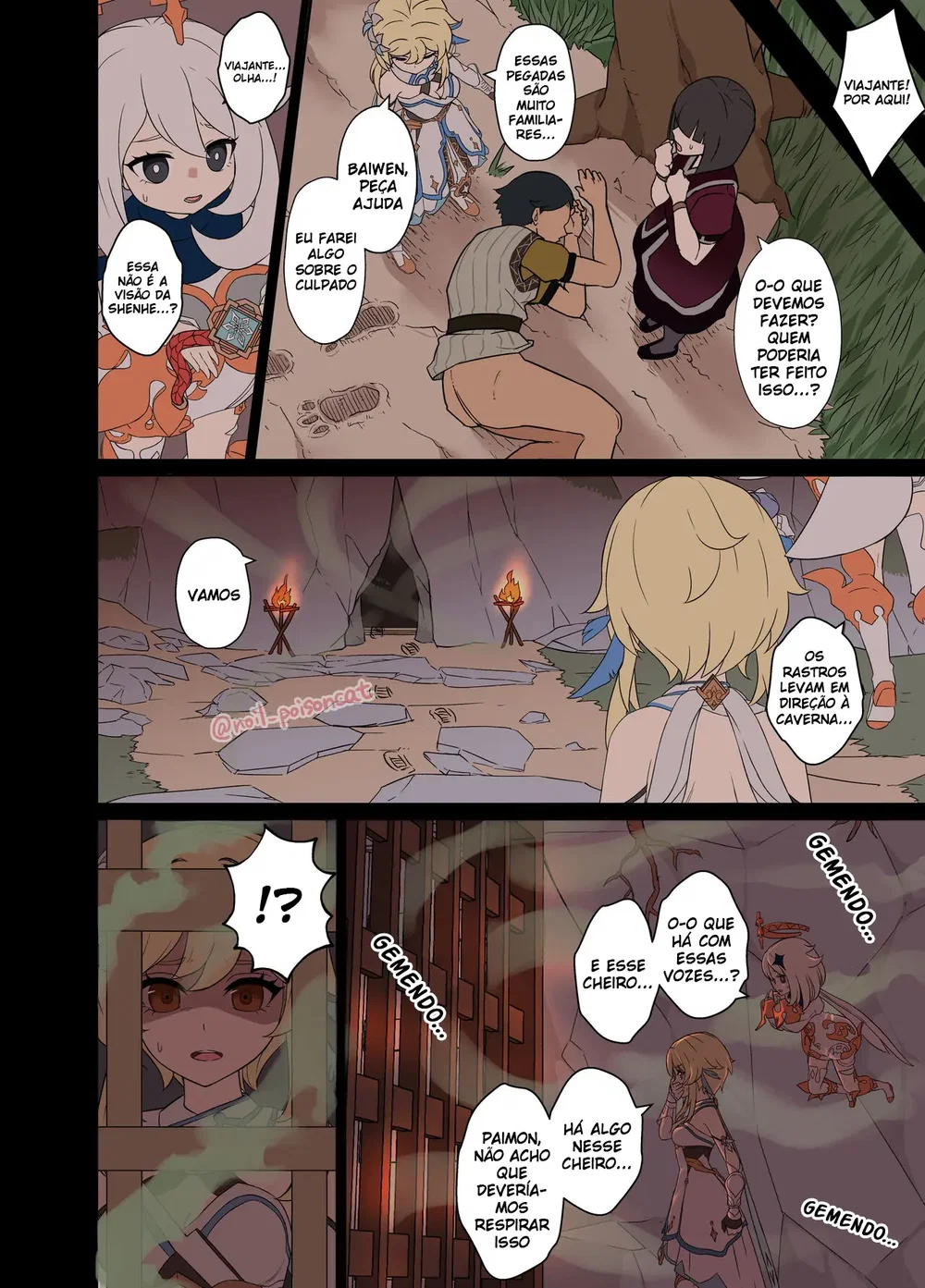 Deisui Shita Shenhe ni Warui Koto o Suru Hanashi — Capítulo 1 Deisui Shita Shenhe ni Warui Koto o Suru Hanashi — Capítulo 1, página 8 | Quadrinhos Eróticos em Português
